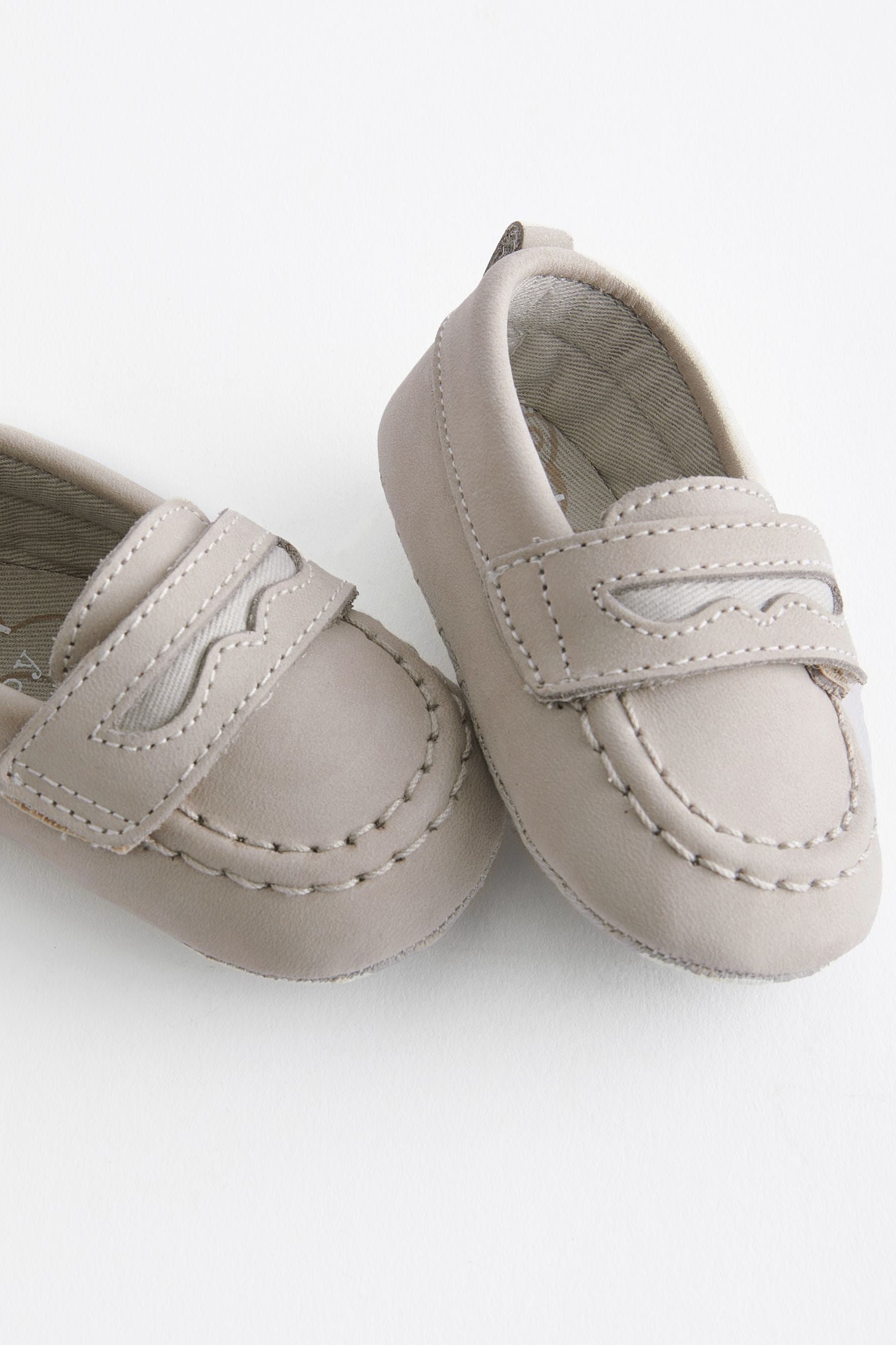 Neutral Moccasin Baby Shoes (0-24mths)