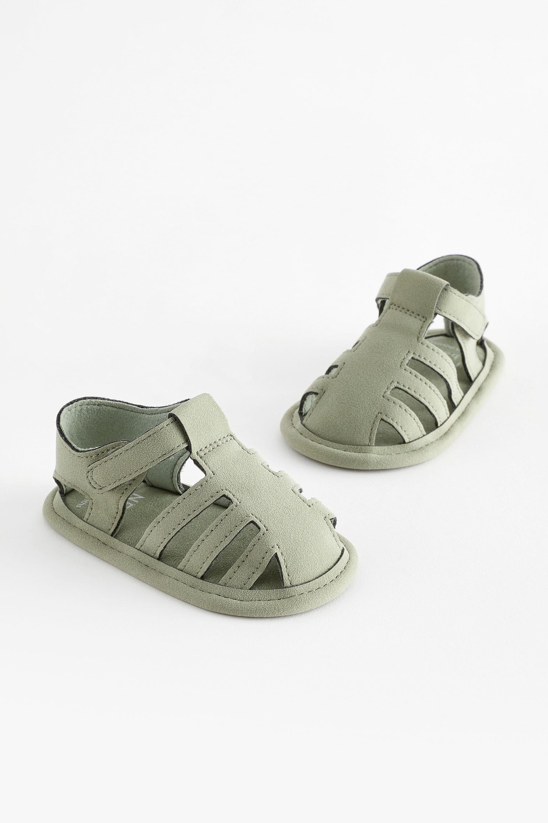 Sage Green Fisherman Baby Sandals (0-24mths)