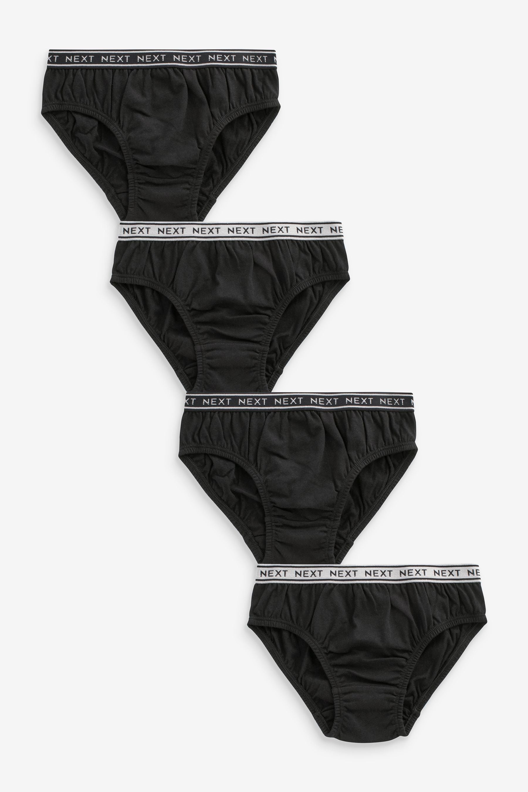 Black Briefs 5 Pack (1.5-16yrs)