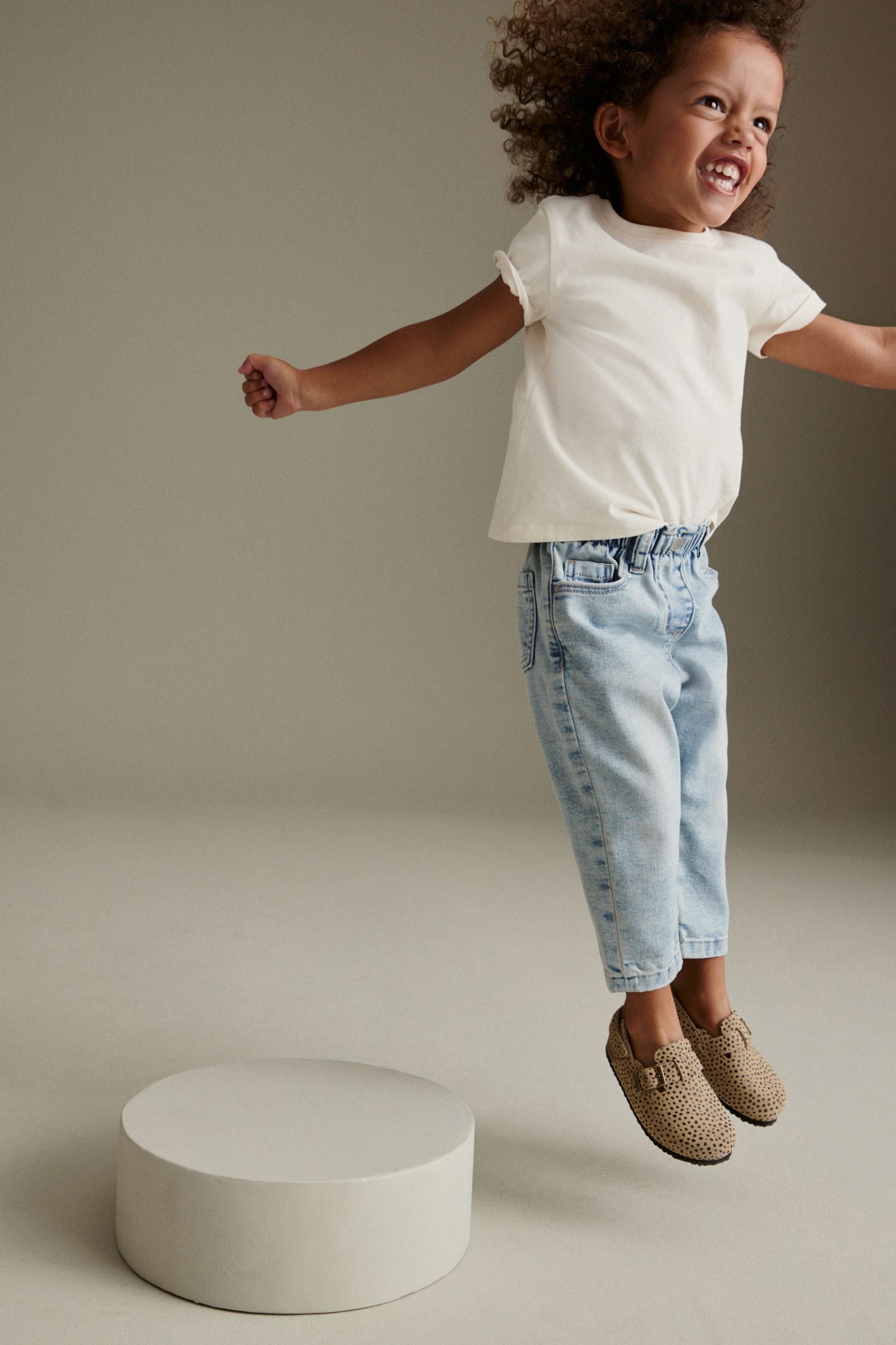 Denim Lightwash Mom Jeans (3mths-7yrs)