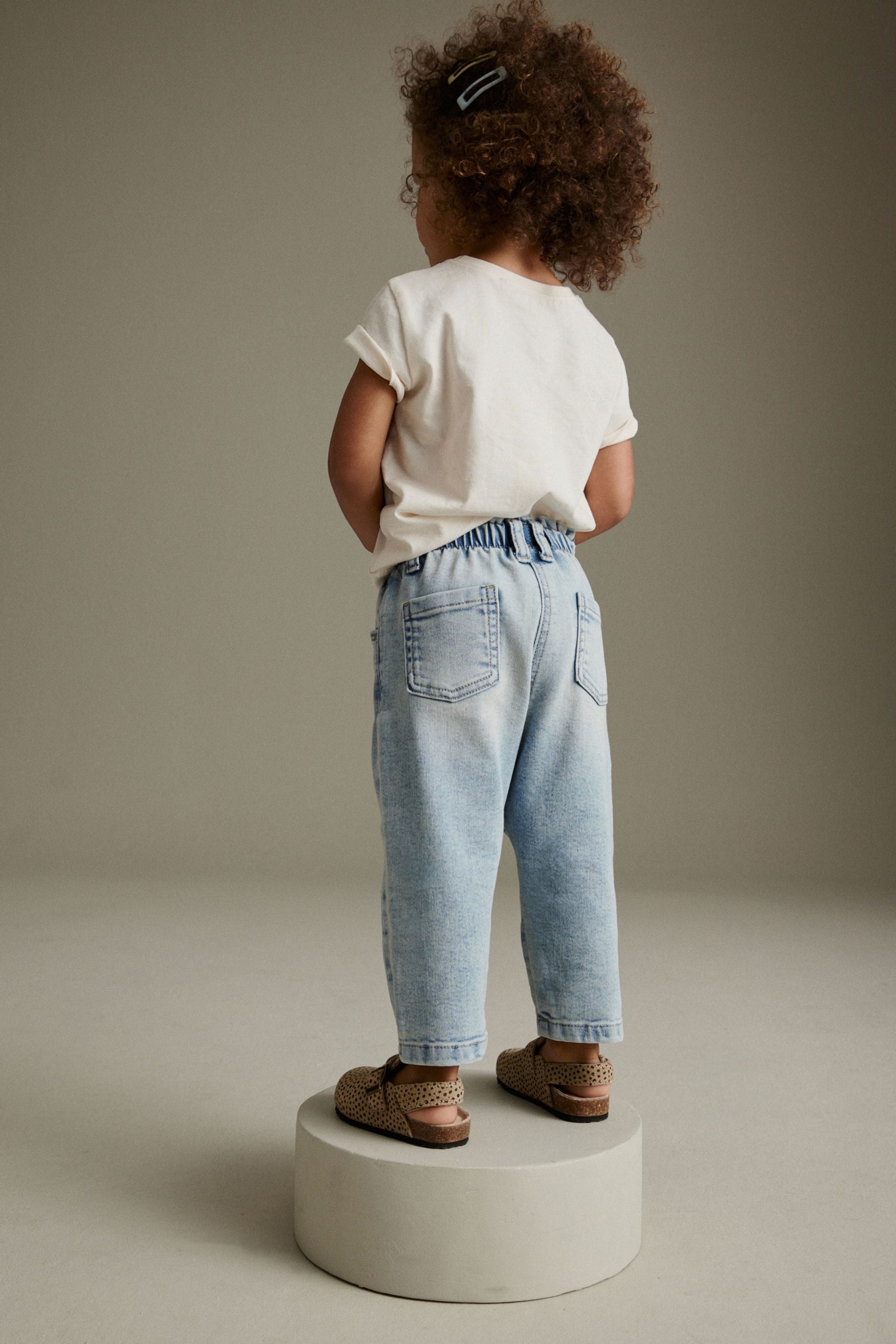 Denim Lightwash Mom Jeans (3mths-7yrs)