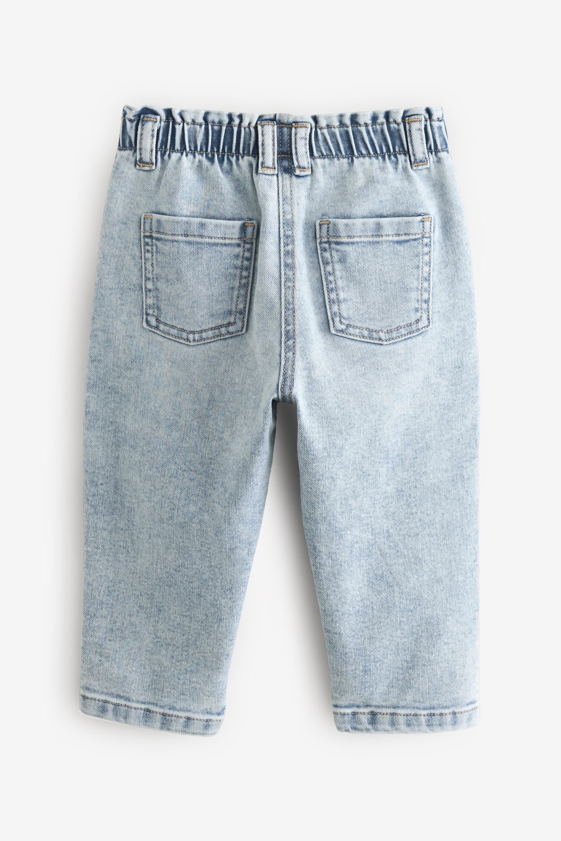 Denim Lightwash Mom Jeans (3mths-7yrs)