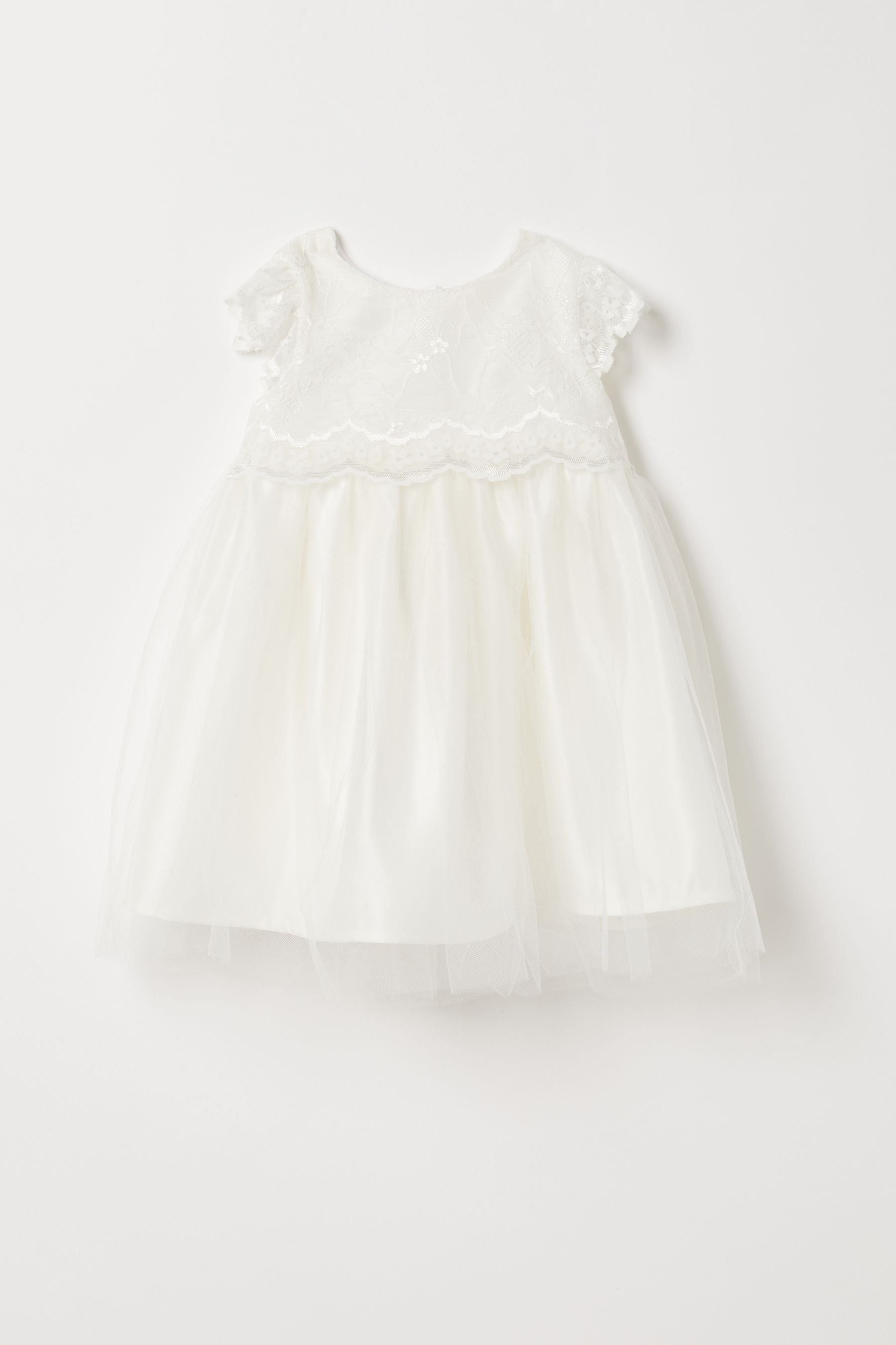 Ivory Lace Lipsy Baby Flower Girl Dress