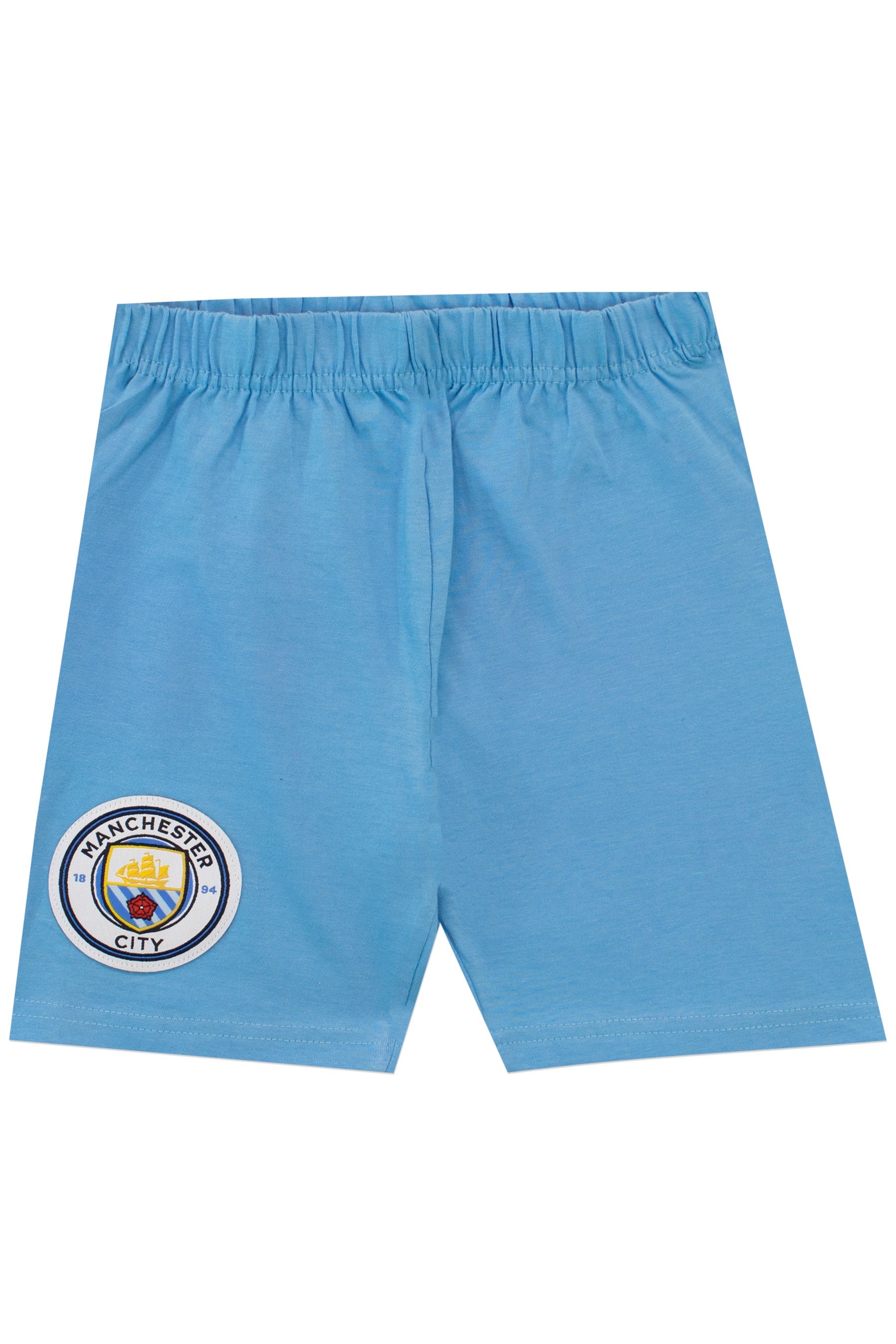 Character Blue Manchester City Kids Football Kit Style Pyjamas