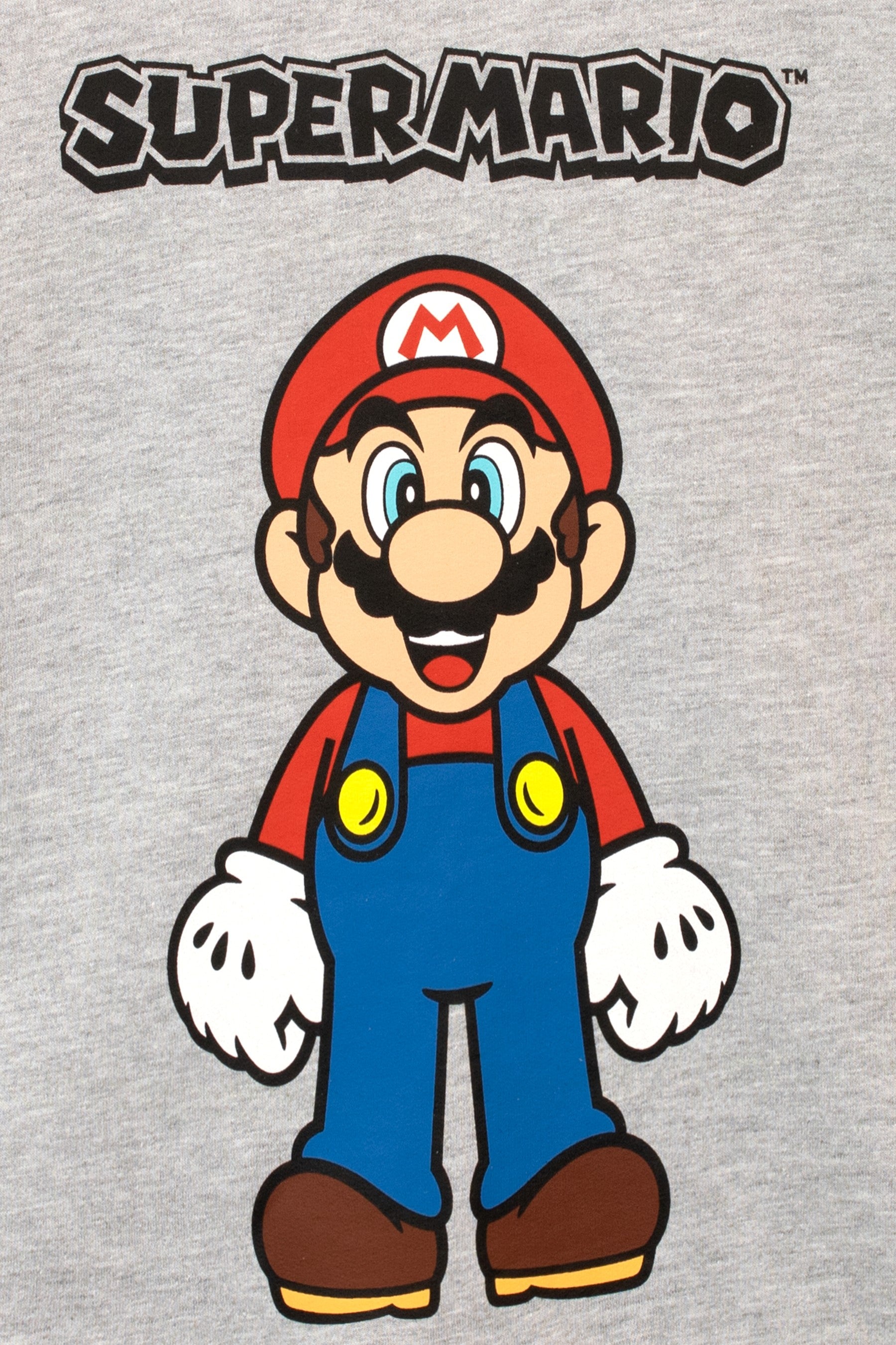 Character Shop Grey Supermario Hoodies