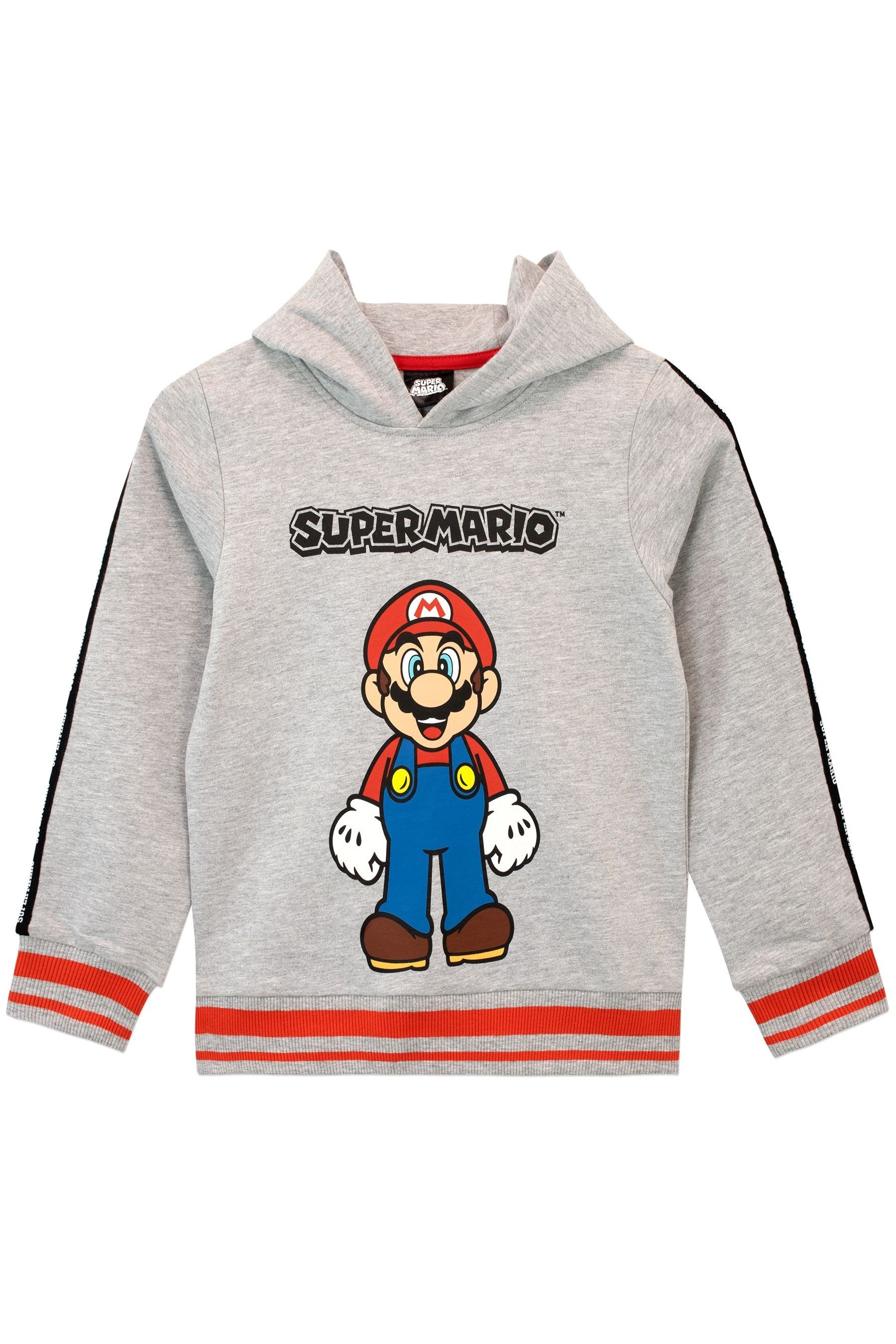 Character Shop Grey Supermario Hoodies