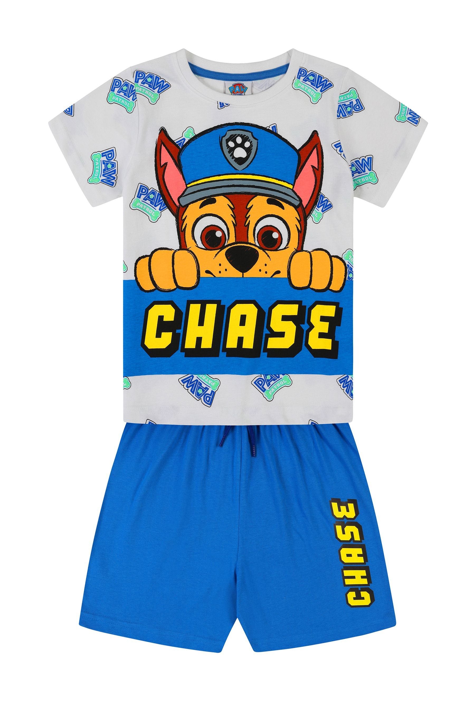 Kid Genius Blue Boys Paw Patrol Chase Short Pyjama