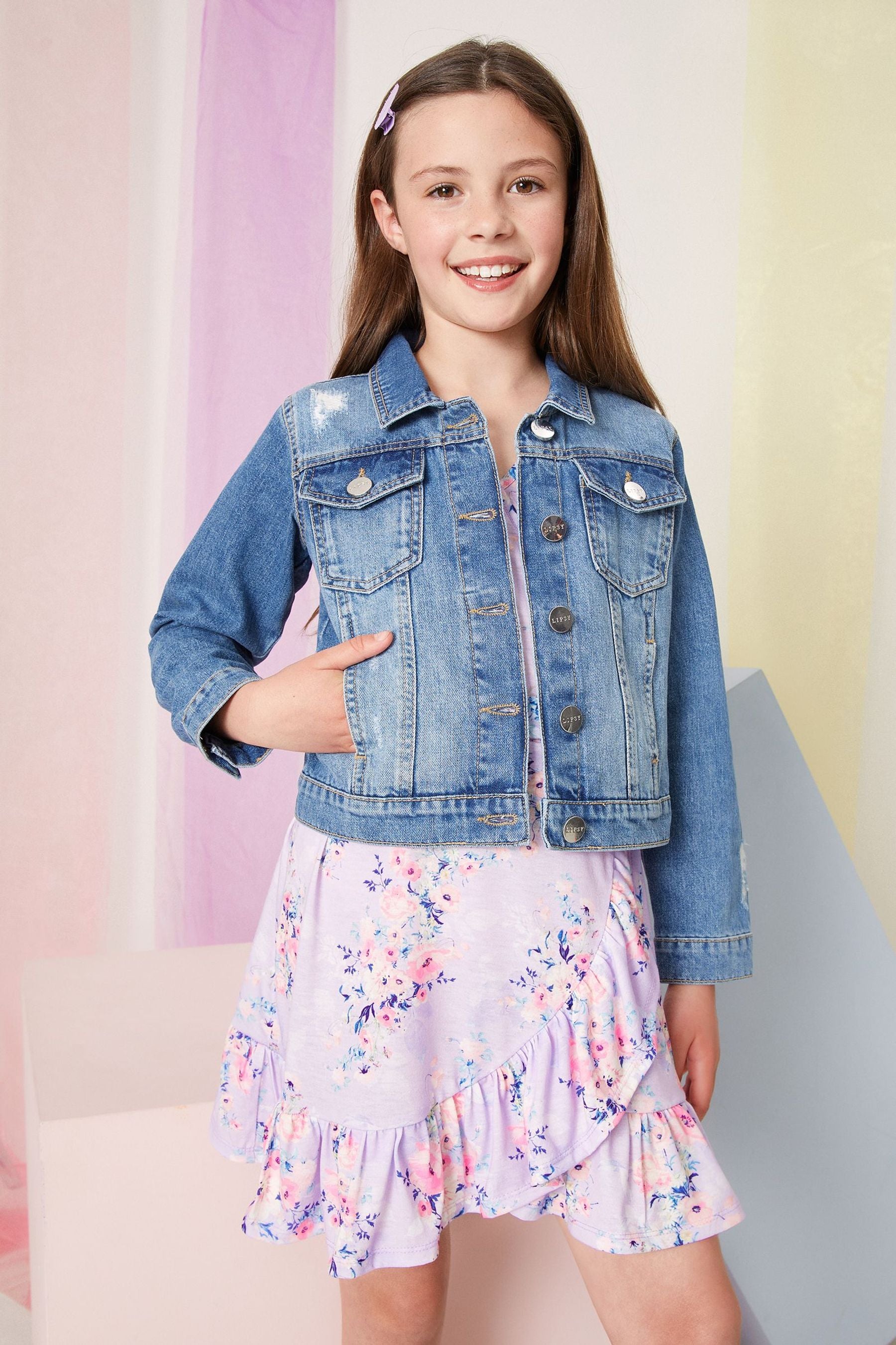 Lipsy a Blue Denim Jacket