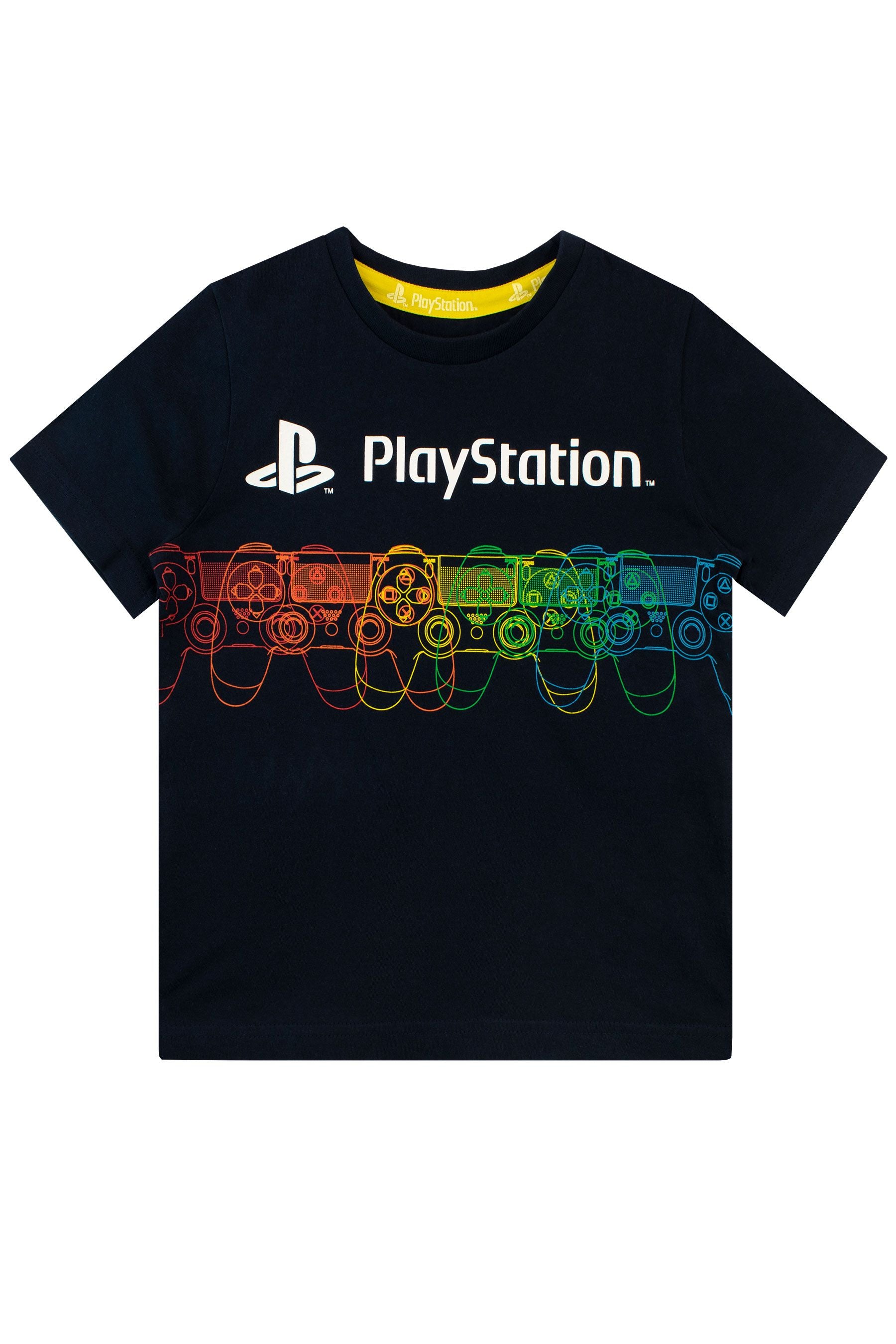 Character Grey Playstation Short Pyjamas