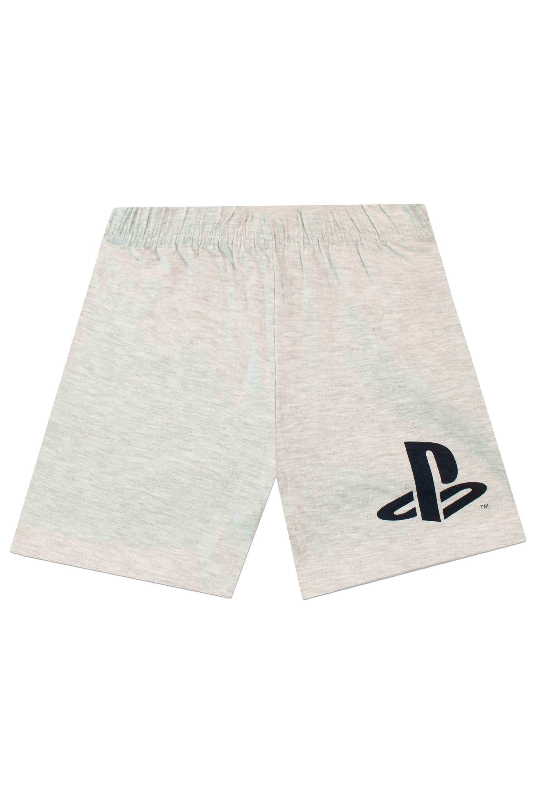 Character Grey Playstation Short Pyjamas