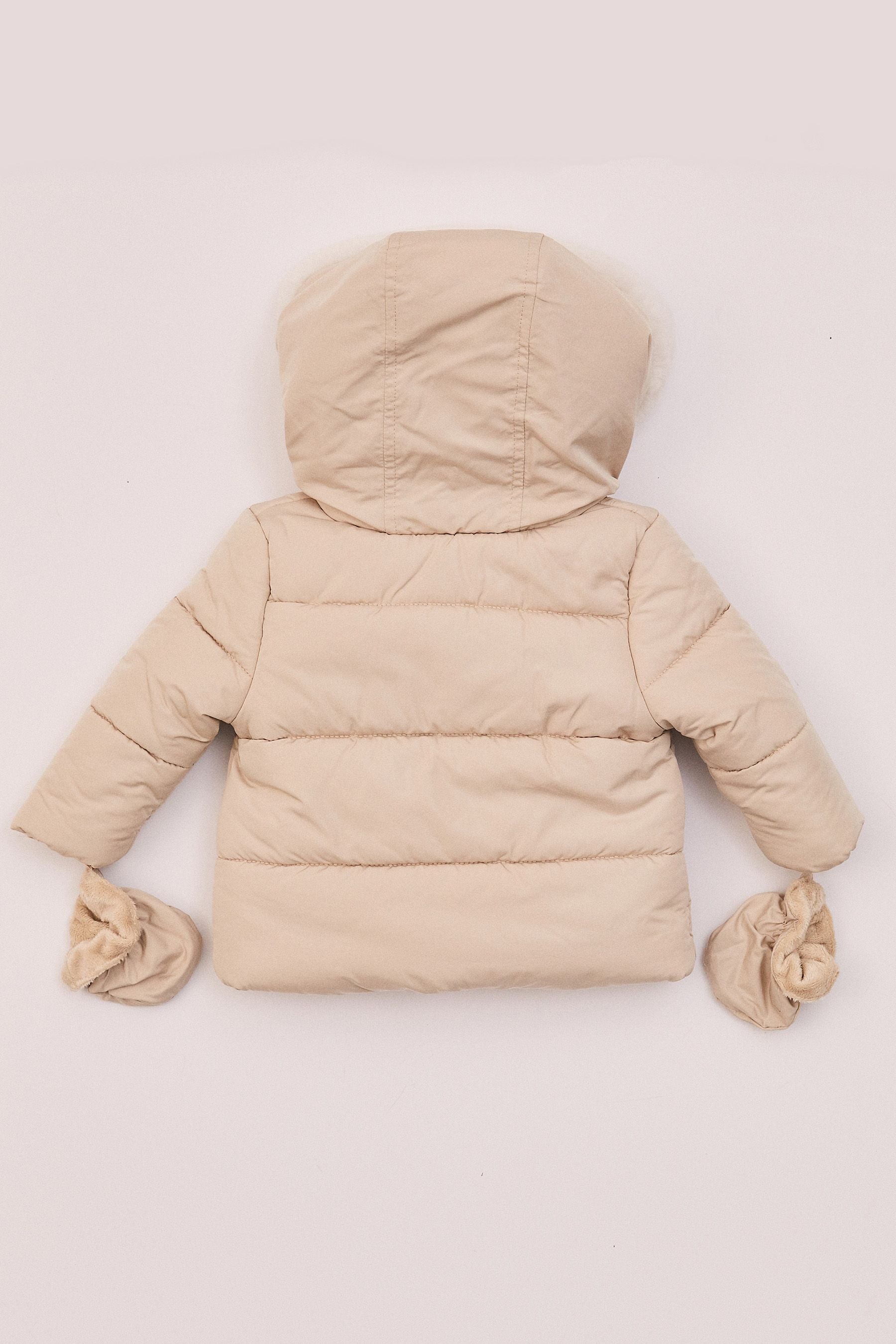 Cream Lipsy Baby Coat