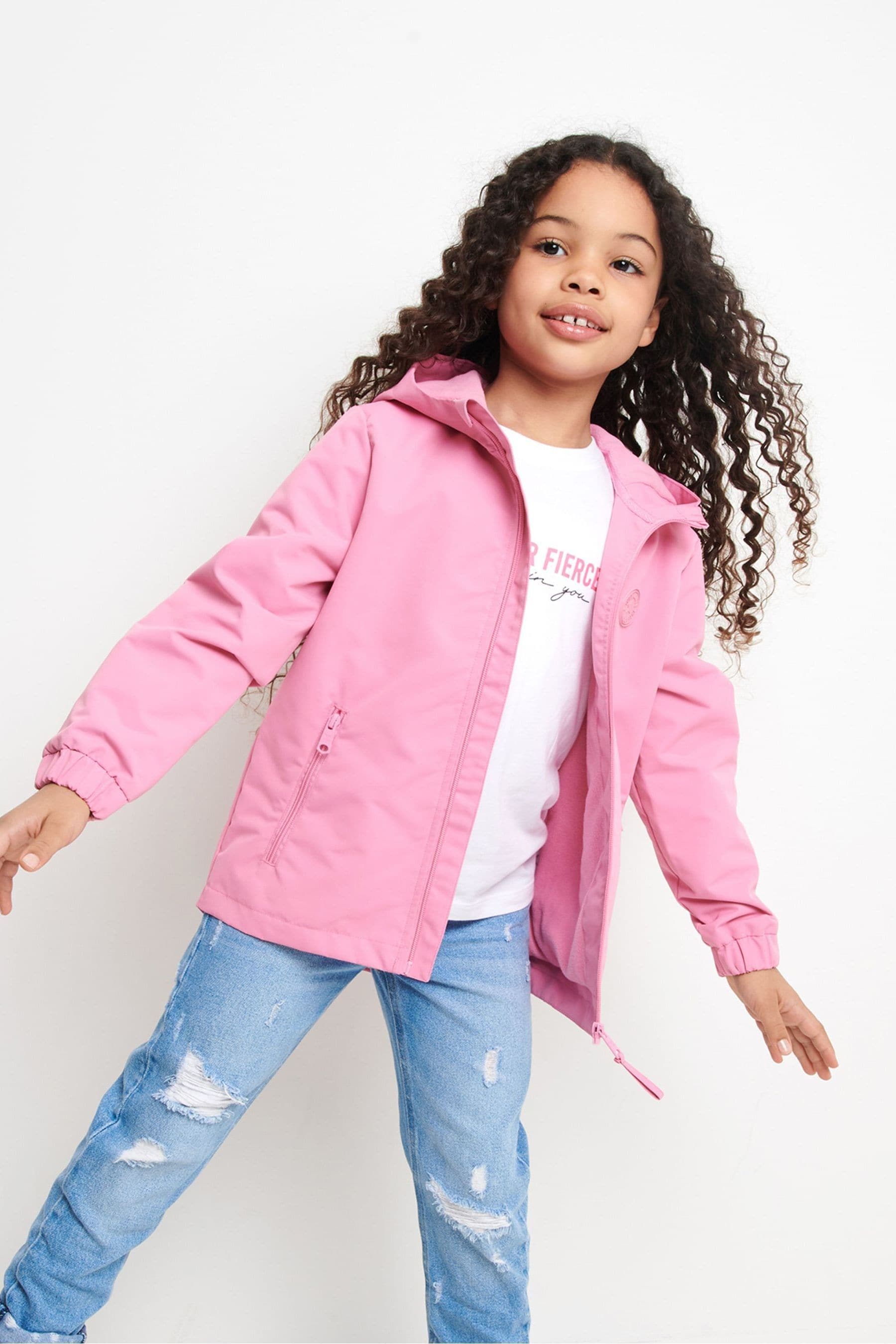 Pink Threadgirls Lightweight Hooded Jacket