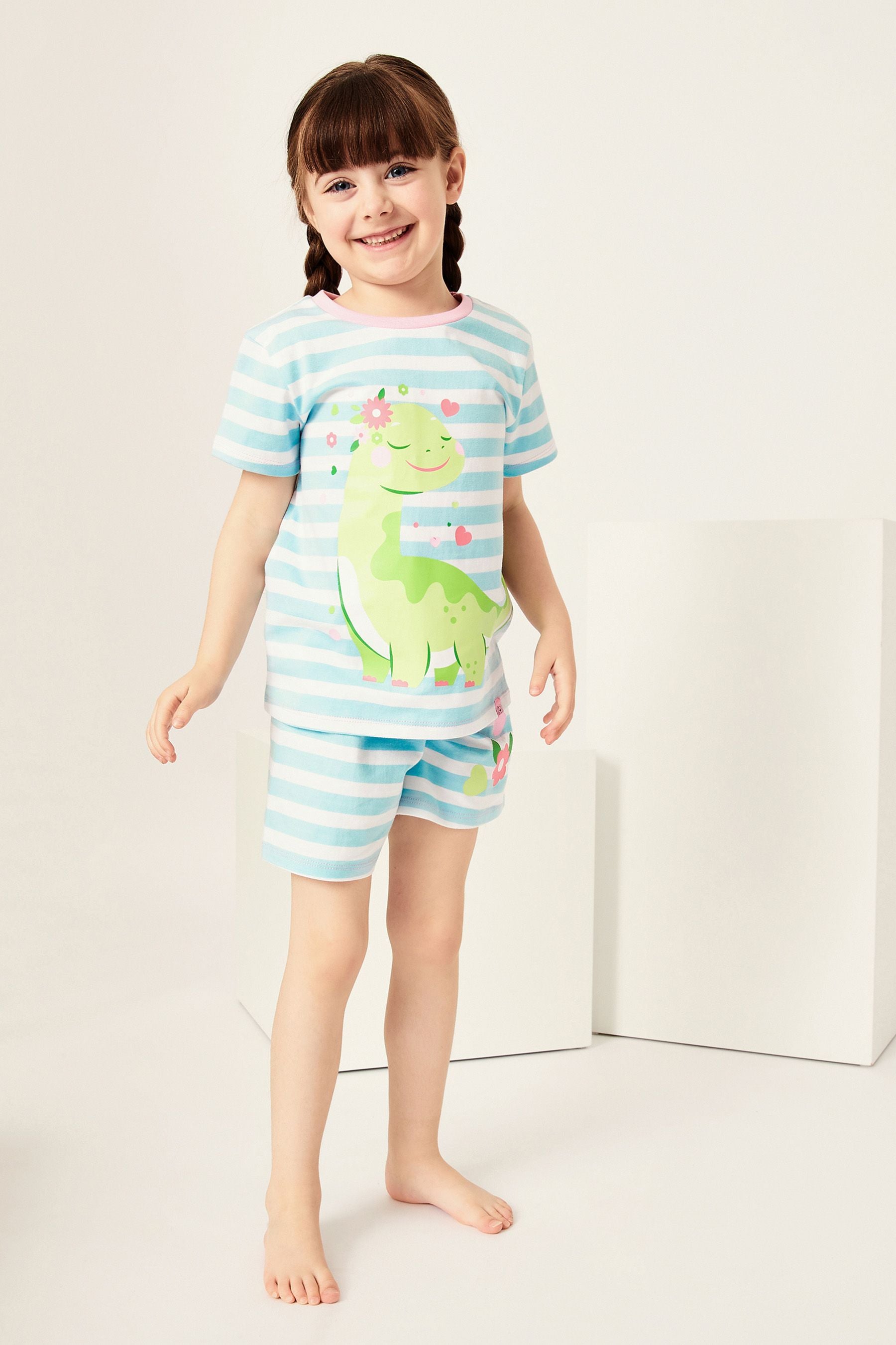 Harry Bear Blue Dino Pyjamas