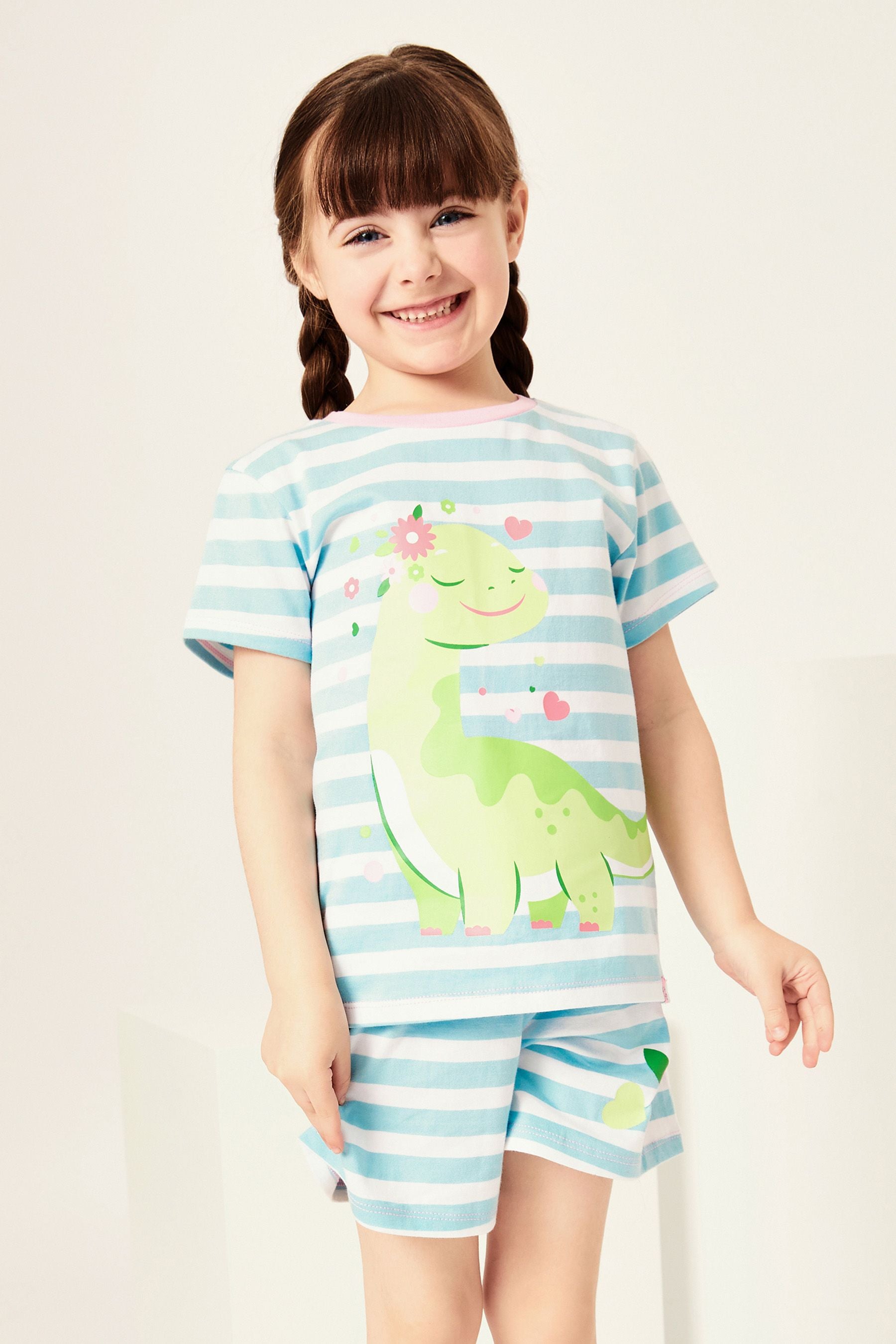 Harry Bear Blue Dino Pyjamas