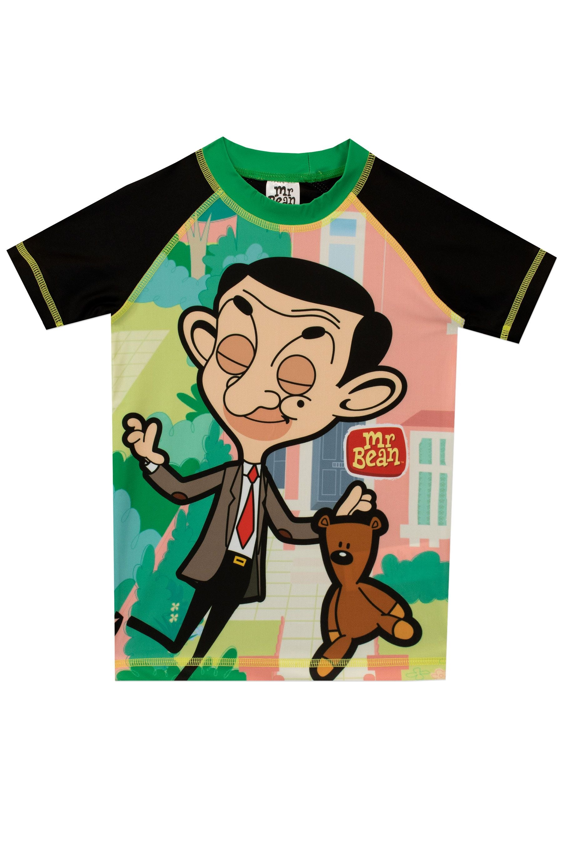 Character Black Mr Bean Boy Swim Set