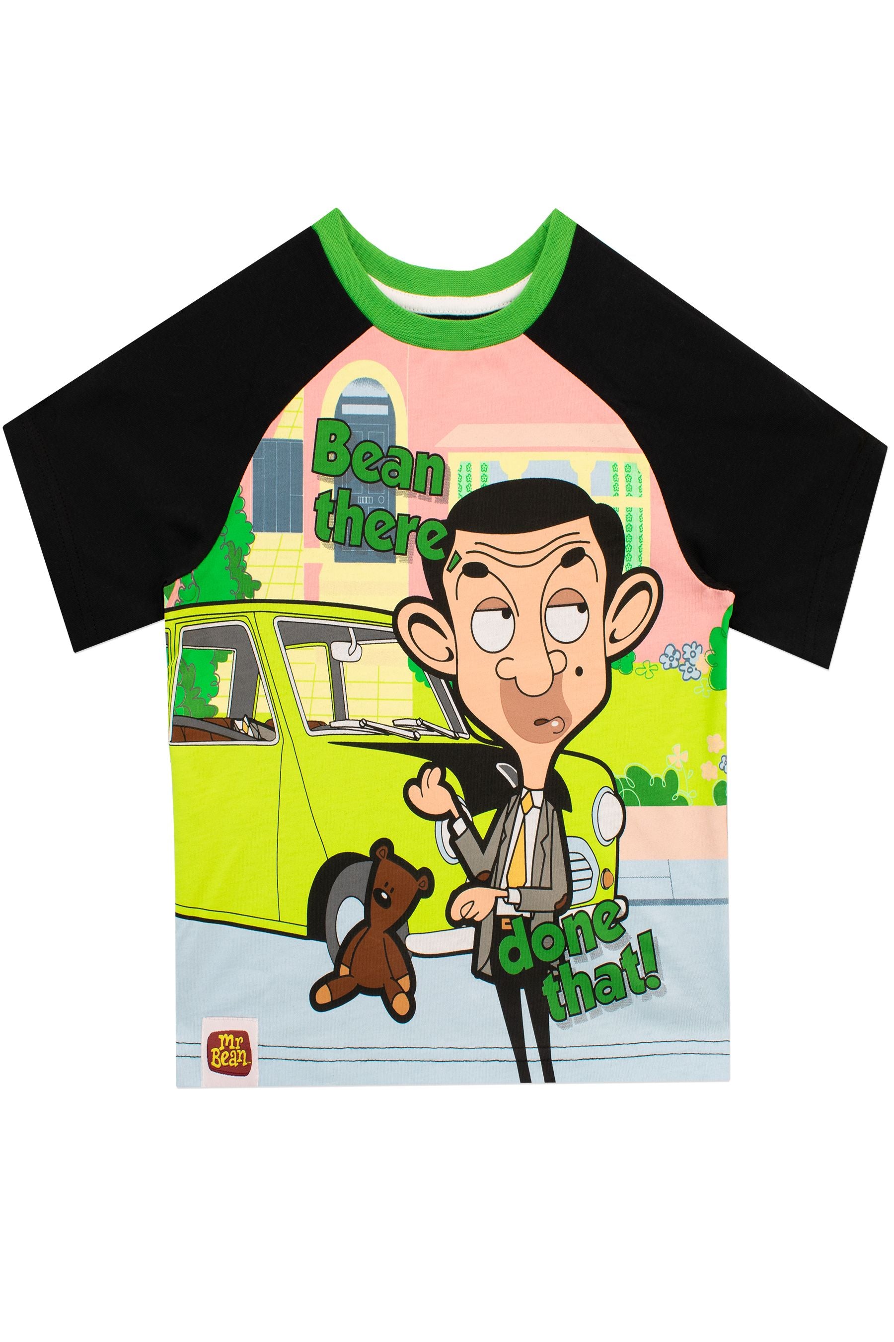 Character Mr Bean Black Short Pyjamas