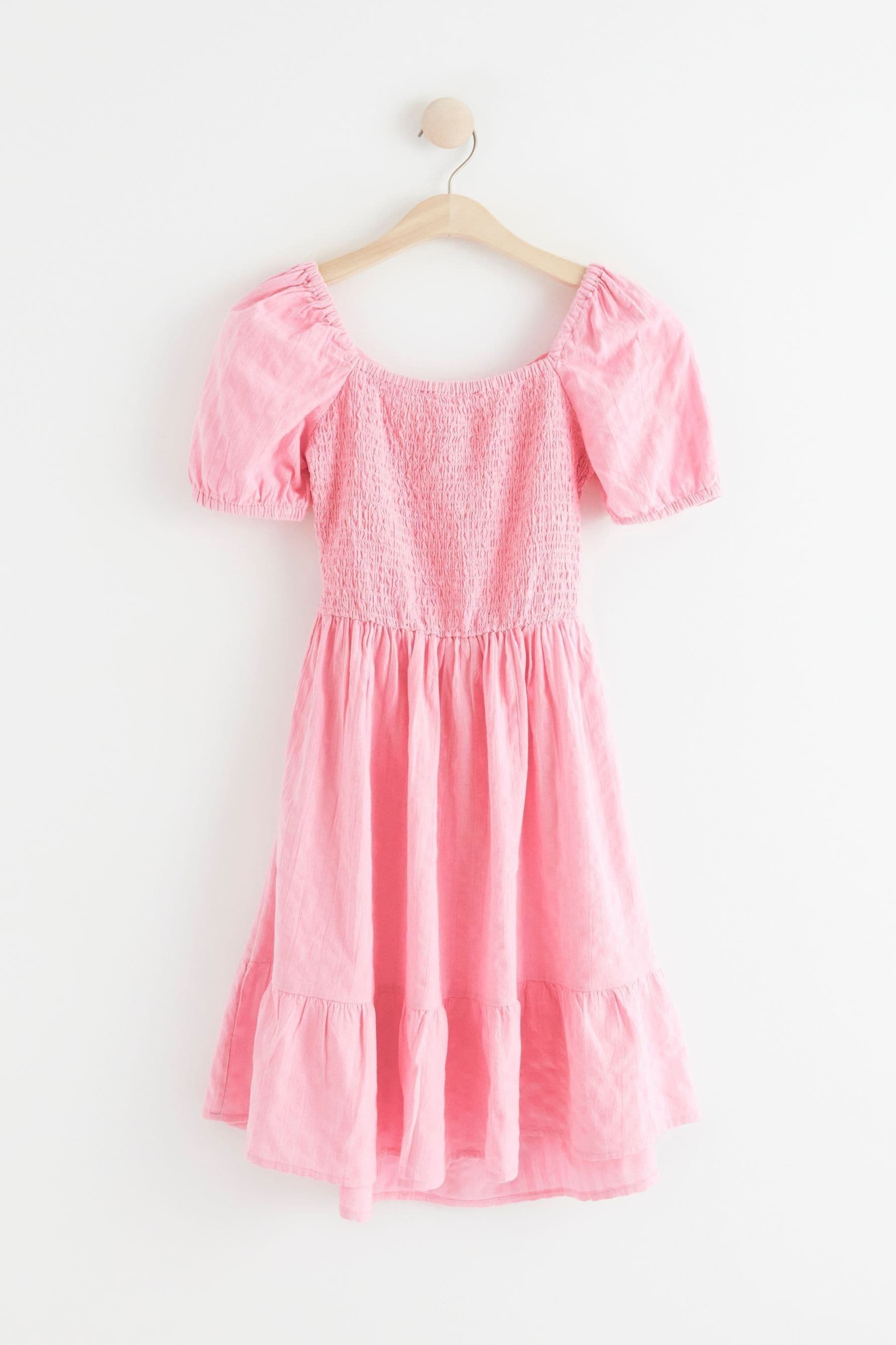 Pink Lindex Seersucker Dress