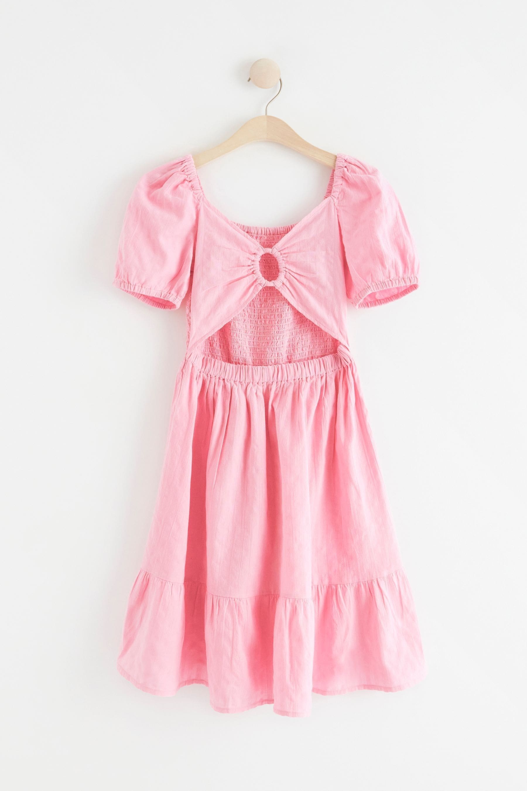 Pink Lindex Seersucker Dress