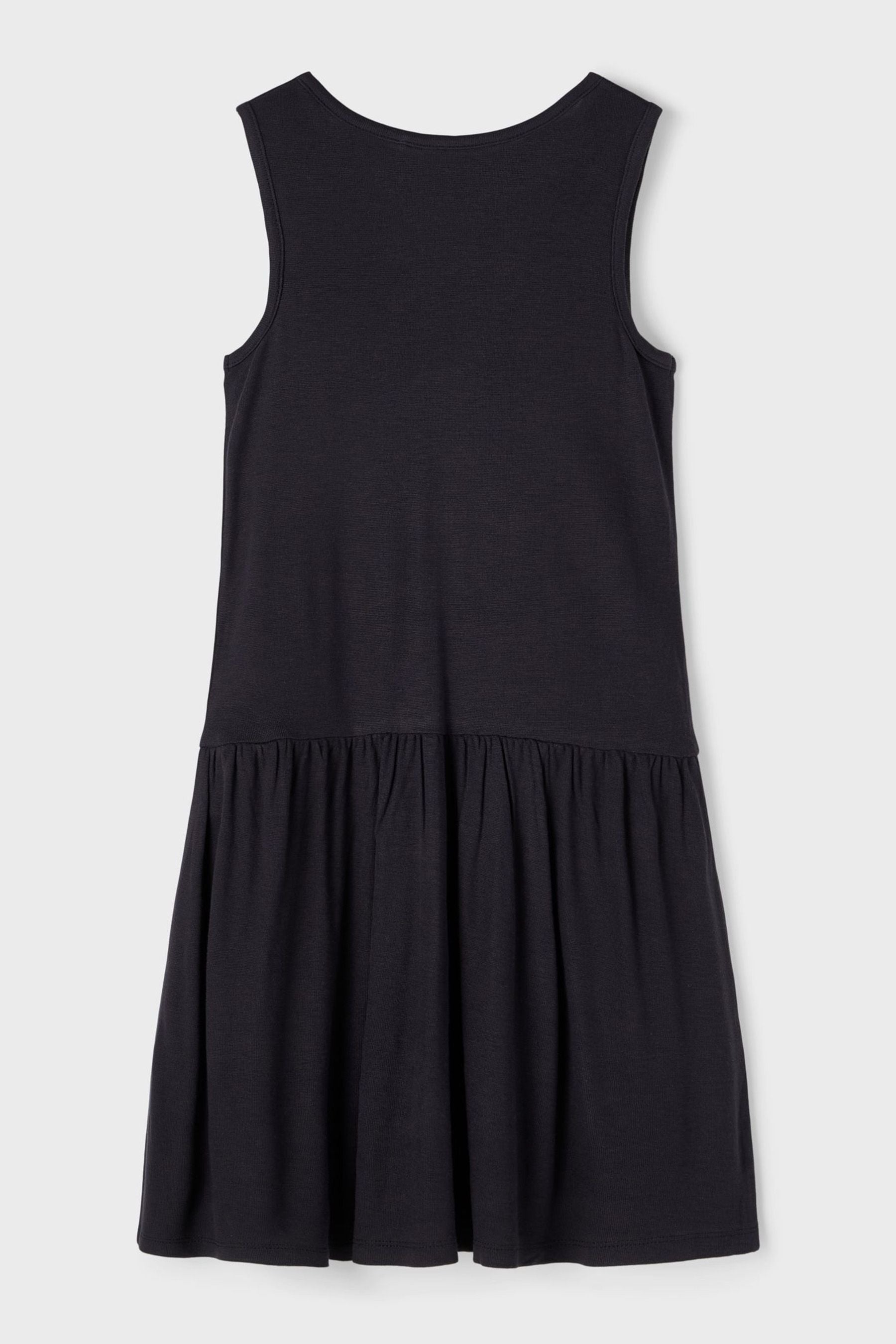 Navy Name It Sleeveless Smock Dress