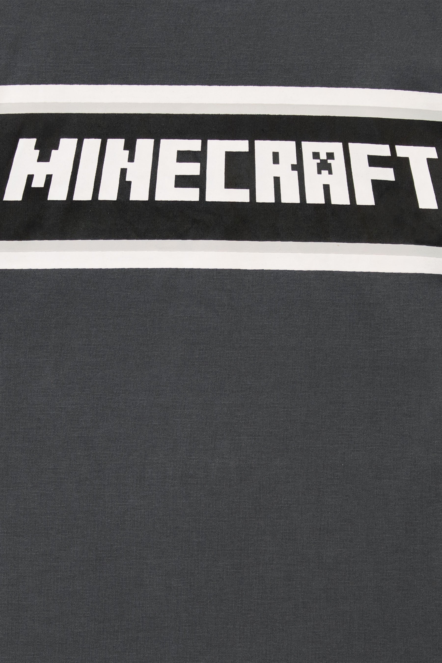 Character Grey Minecraft Children's Short Sleeve Pyjama Set