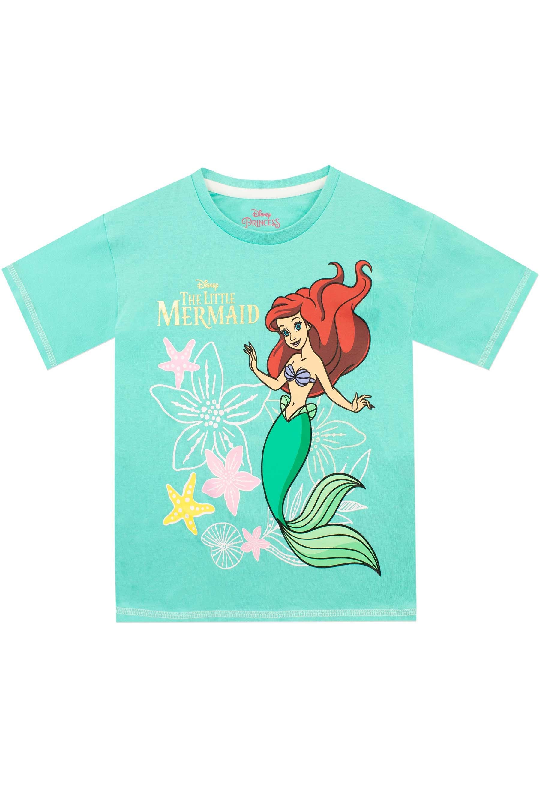 Character Blue Ariel Girls Short Pyjamas