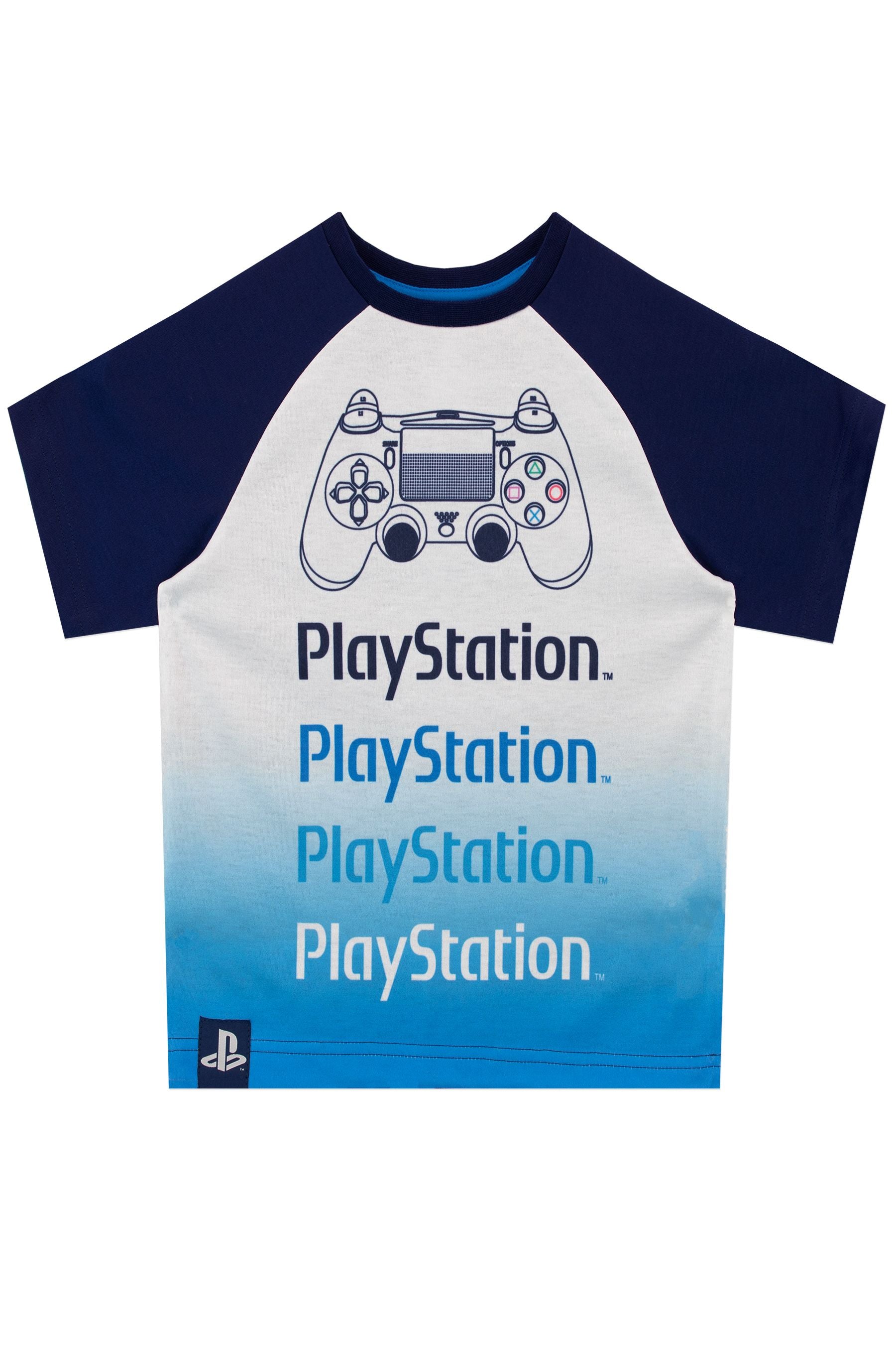 Character Blue PlayStation Short Pyjamas