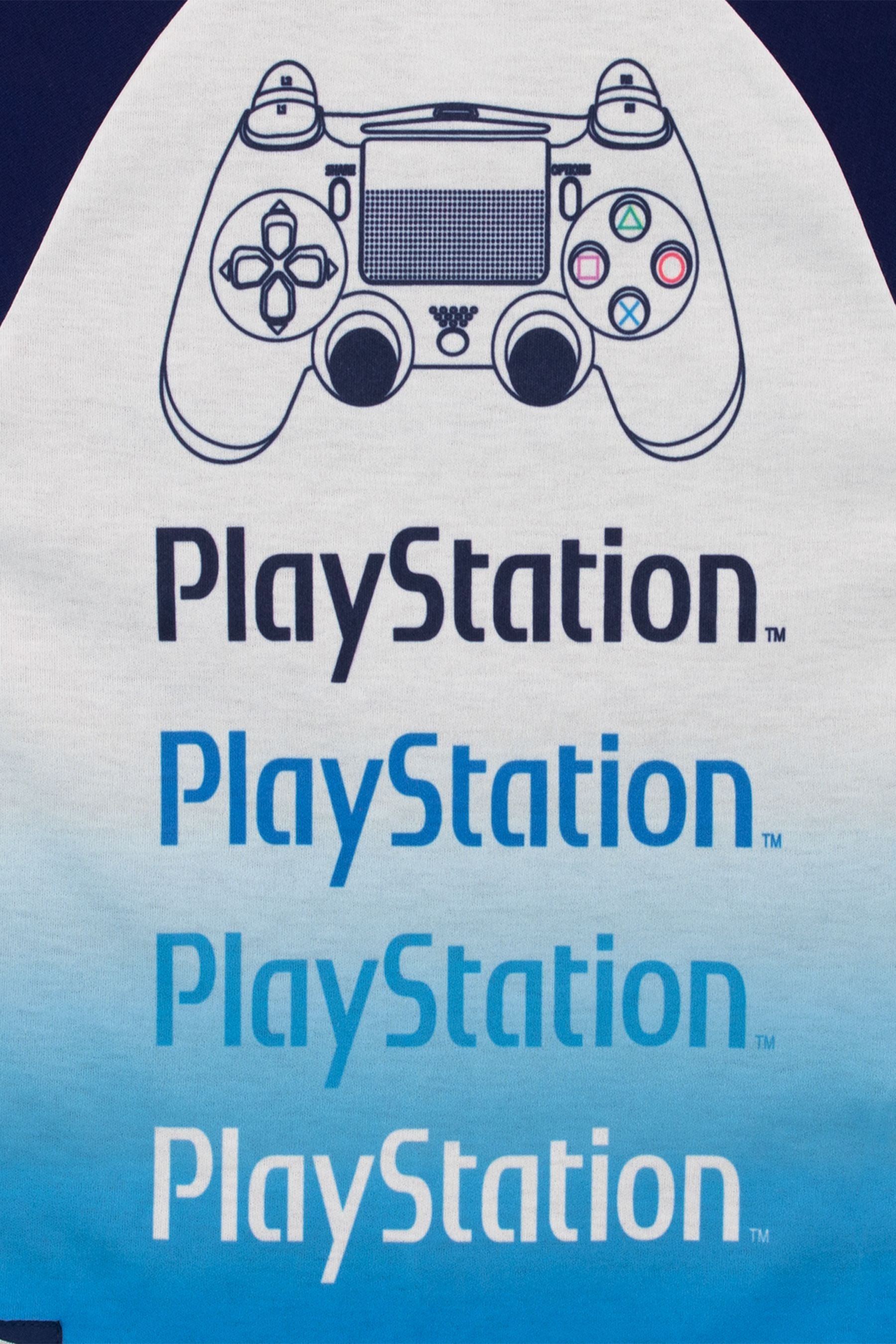 Character Blue PlayStation Short Pyjamas