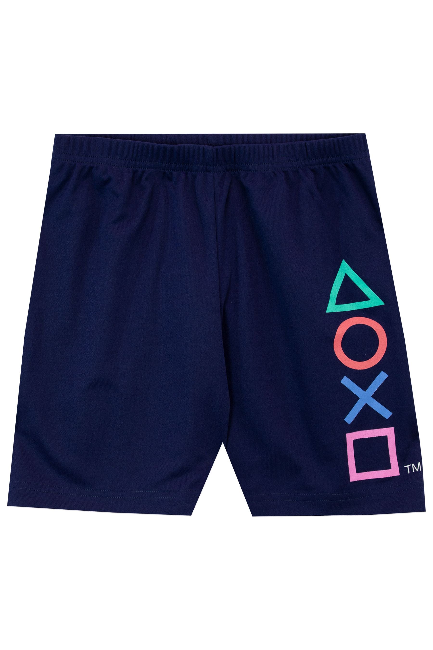 Character Blue PlayStation Short Pyjamas