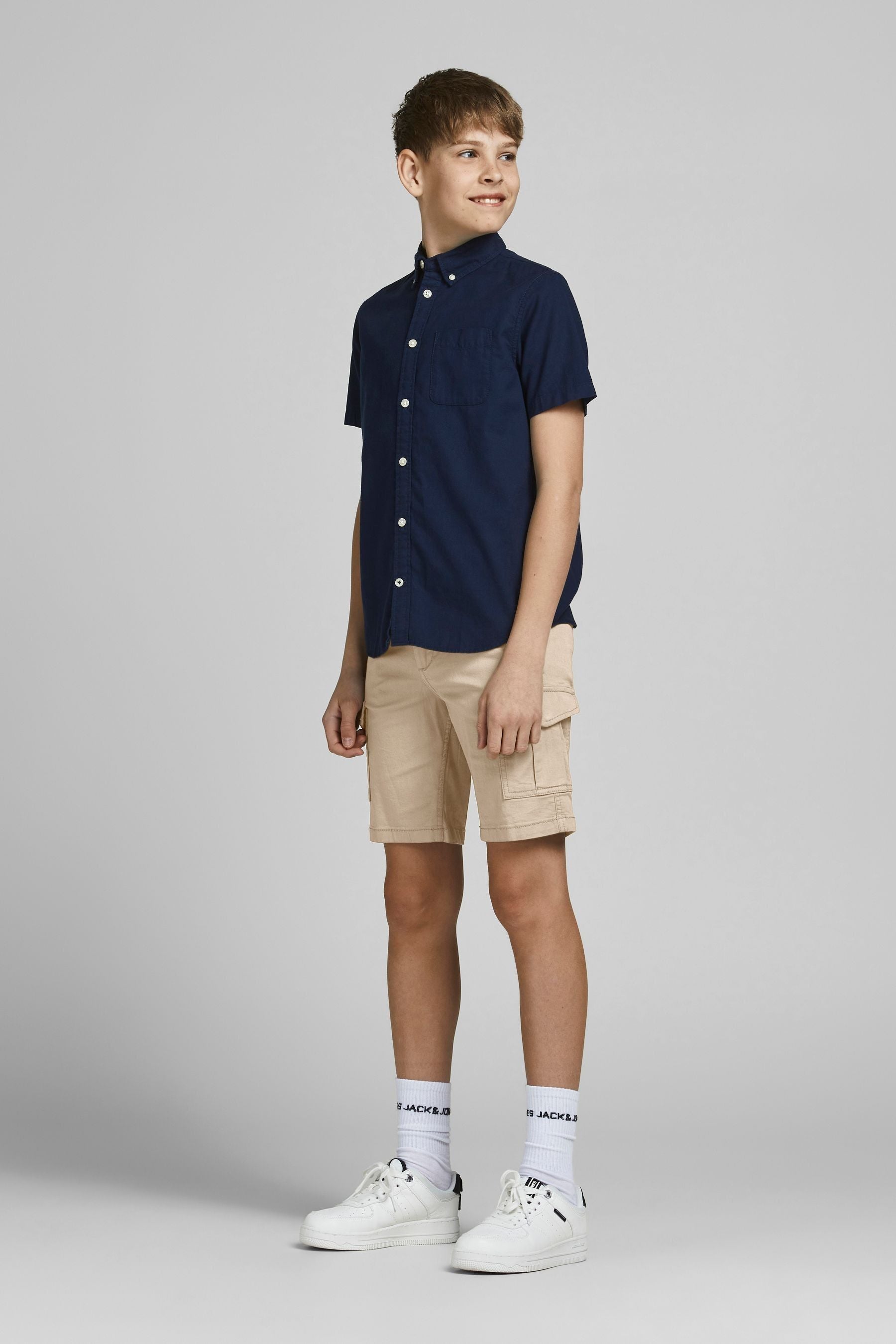 Stone JACK & JONES JUNIOR Chino Cargo Short