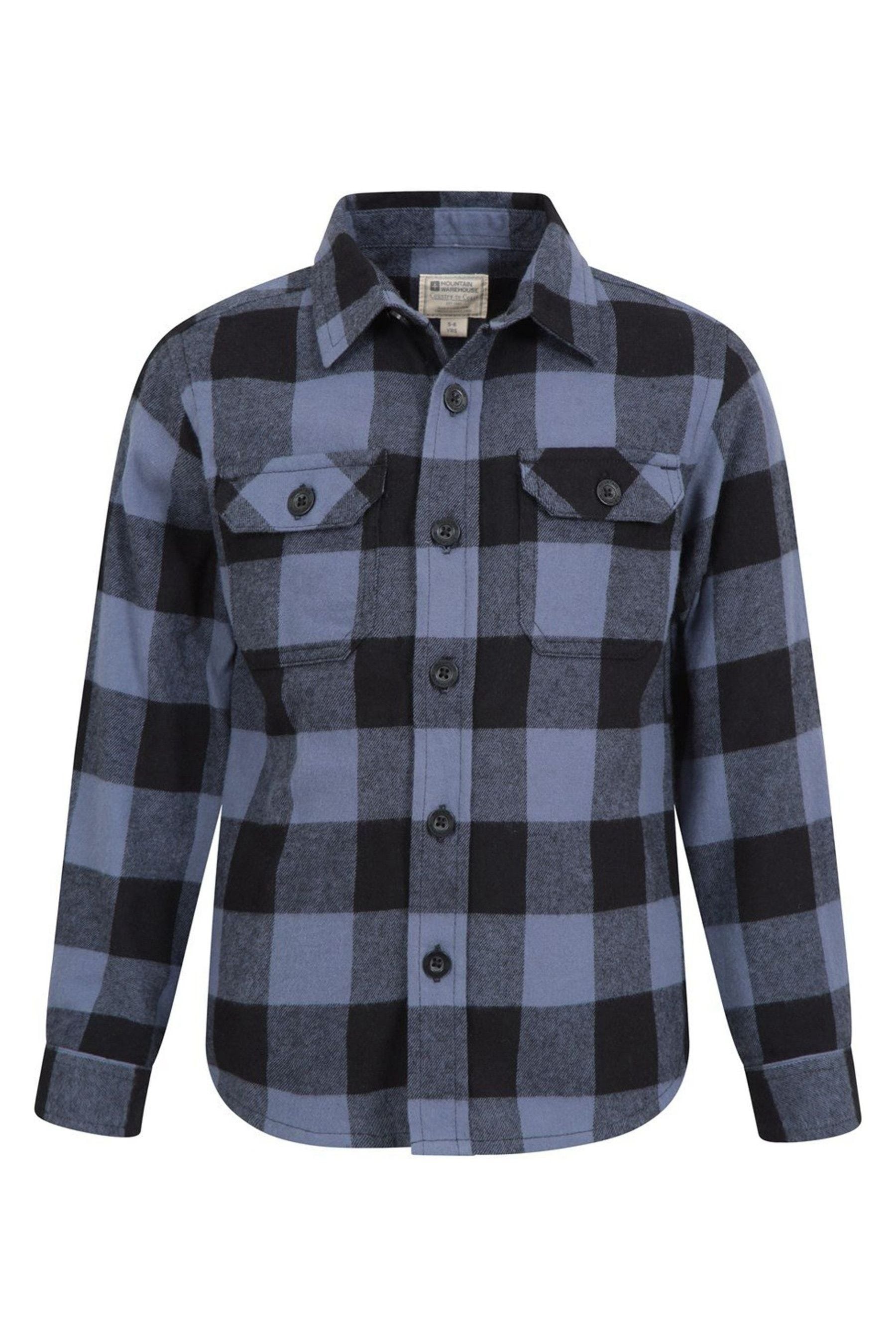 Blue Mountain Warehouse Flannel Kids Check Shirt