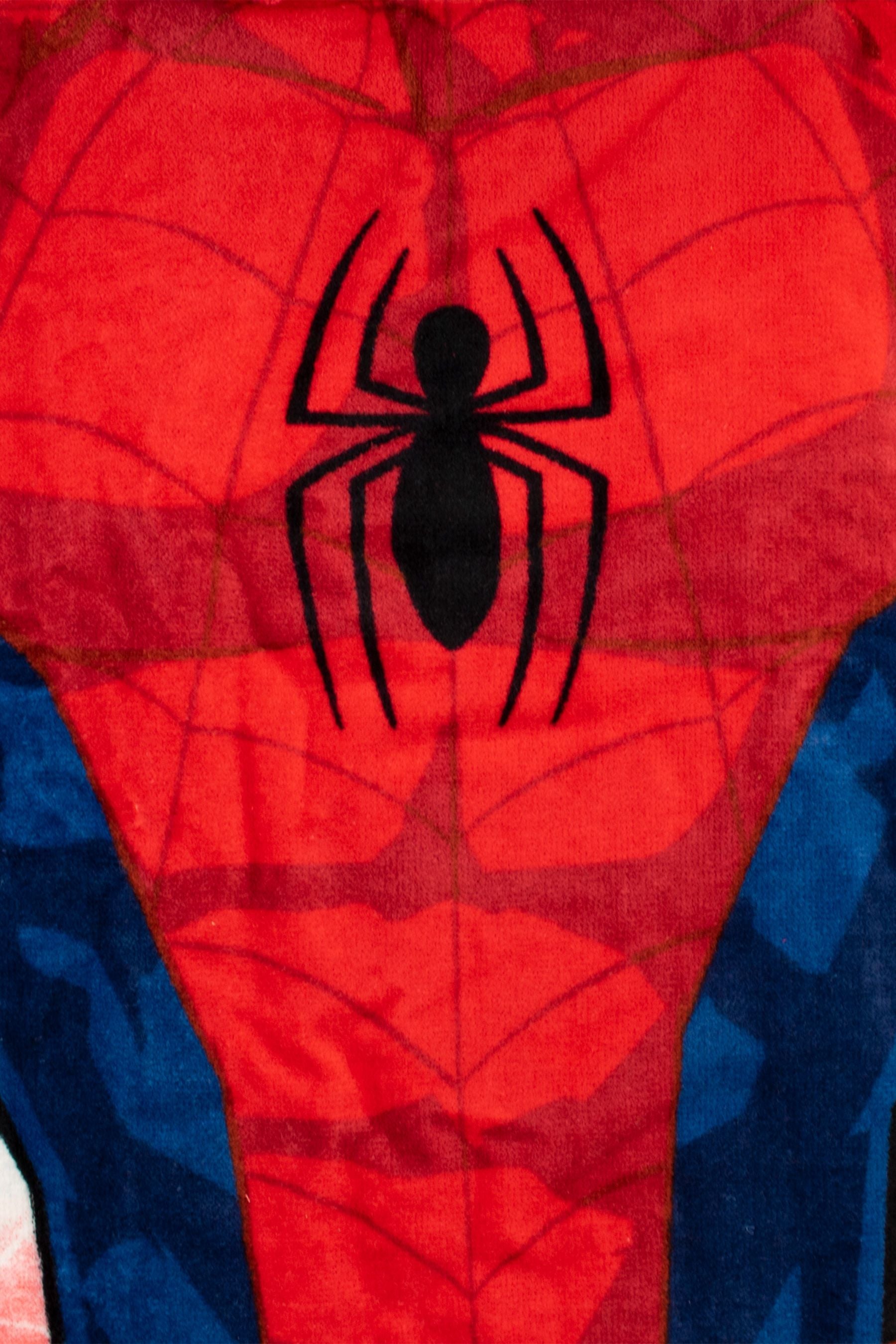 Character Red Spiderman License Kids Printed Poncho