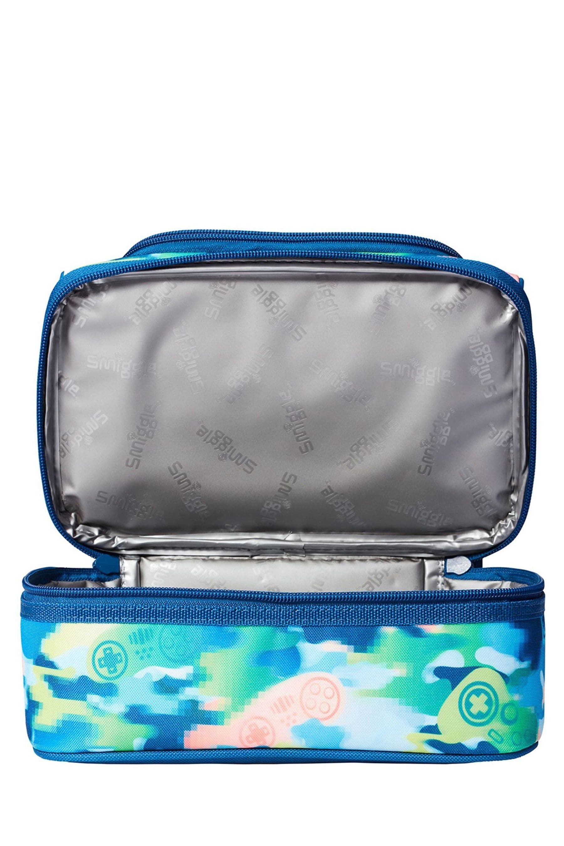 Blue Smiggle Mirage Double Decker Lunchbox