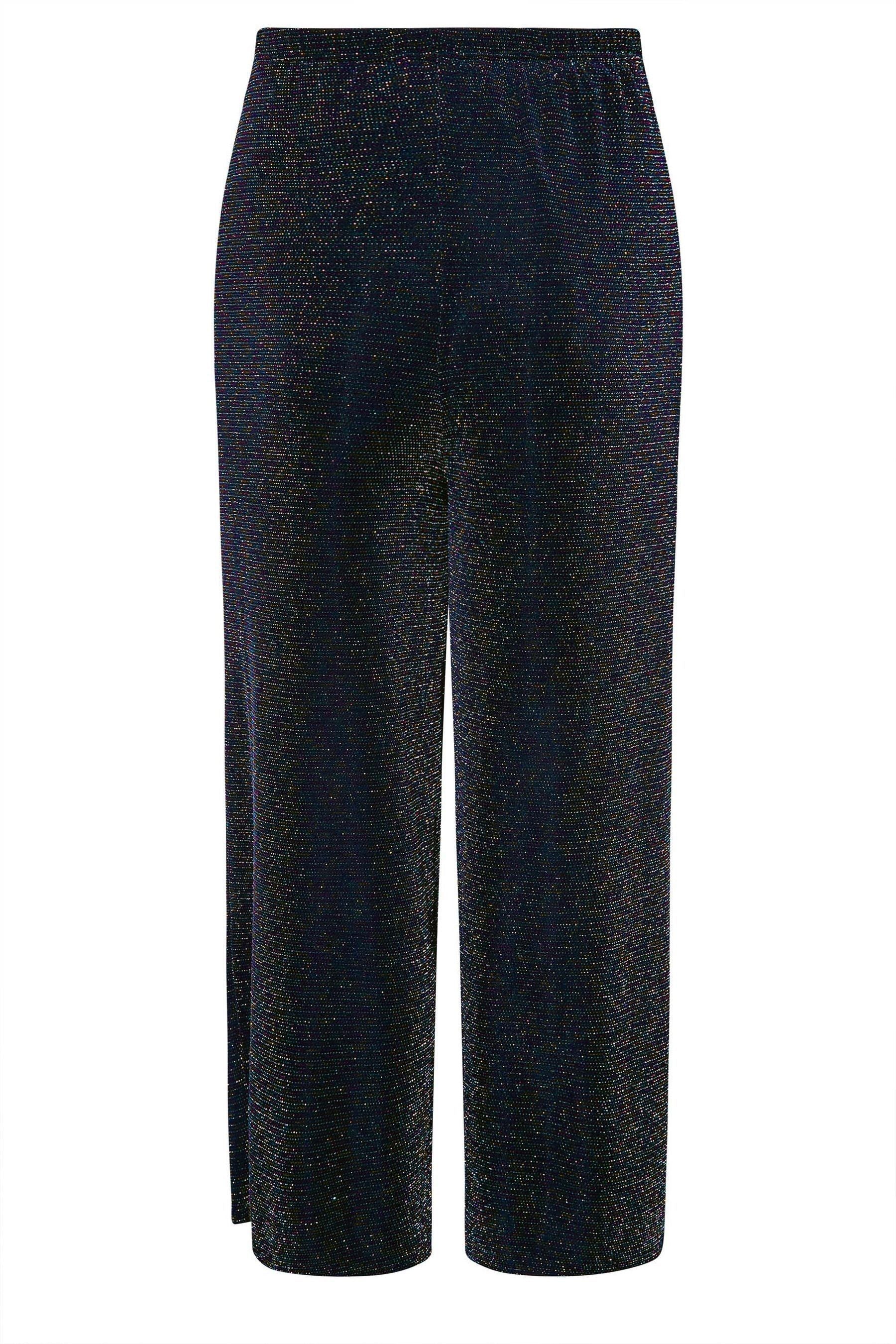 Black Bump It Up Maternity Brillo Wide Leg Trouser