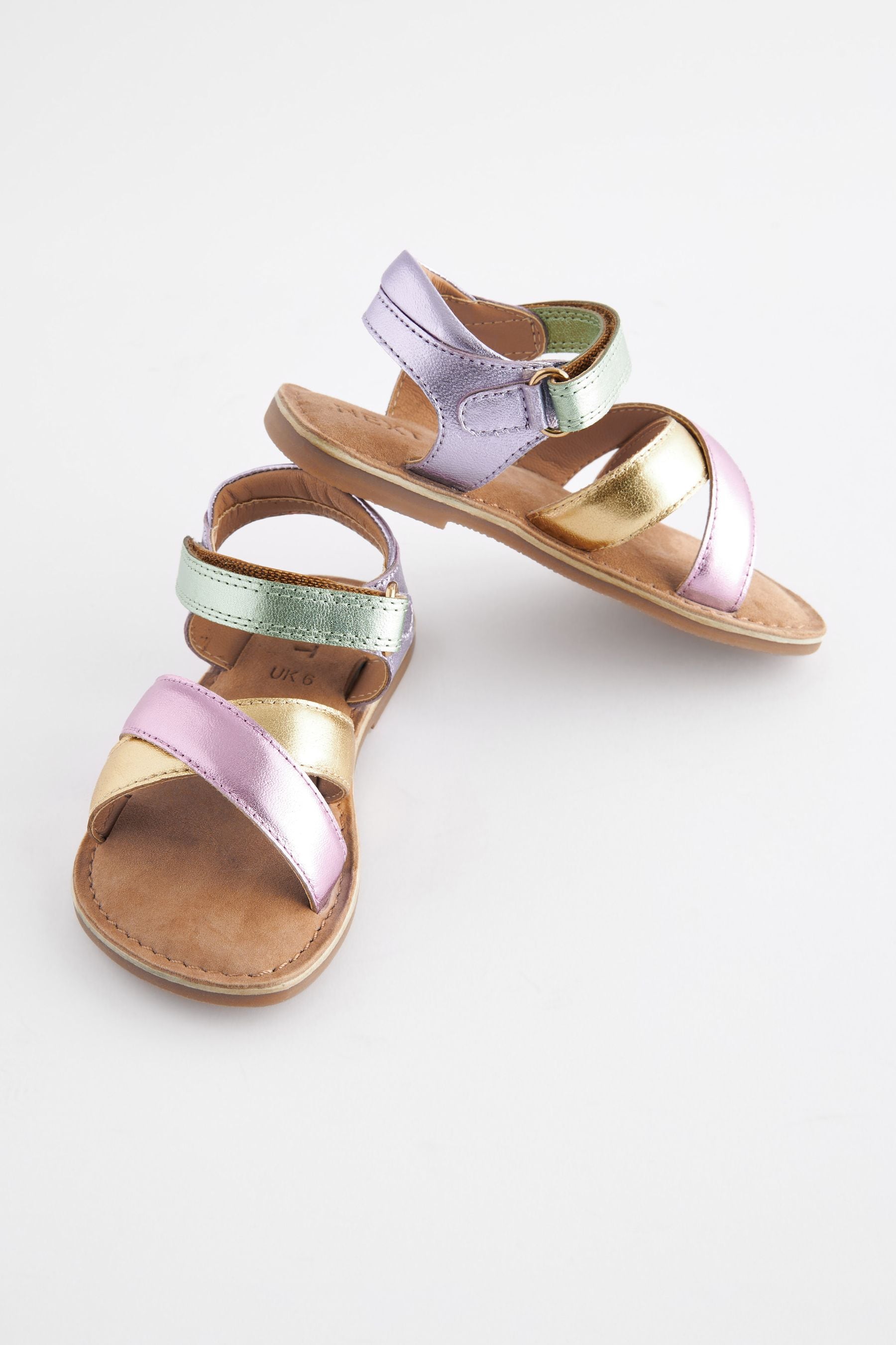 Multi Leather Sandals