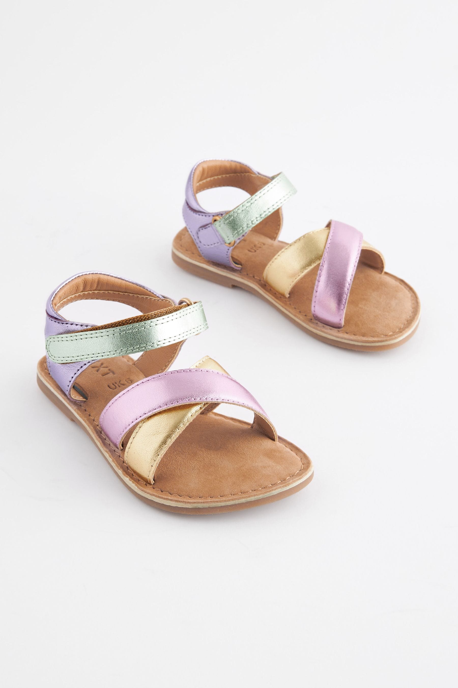 Multi Leather Sandals