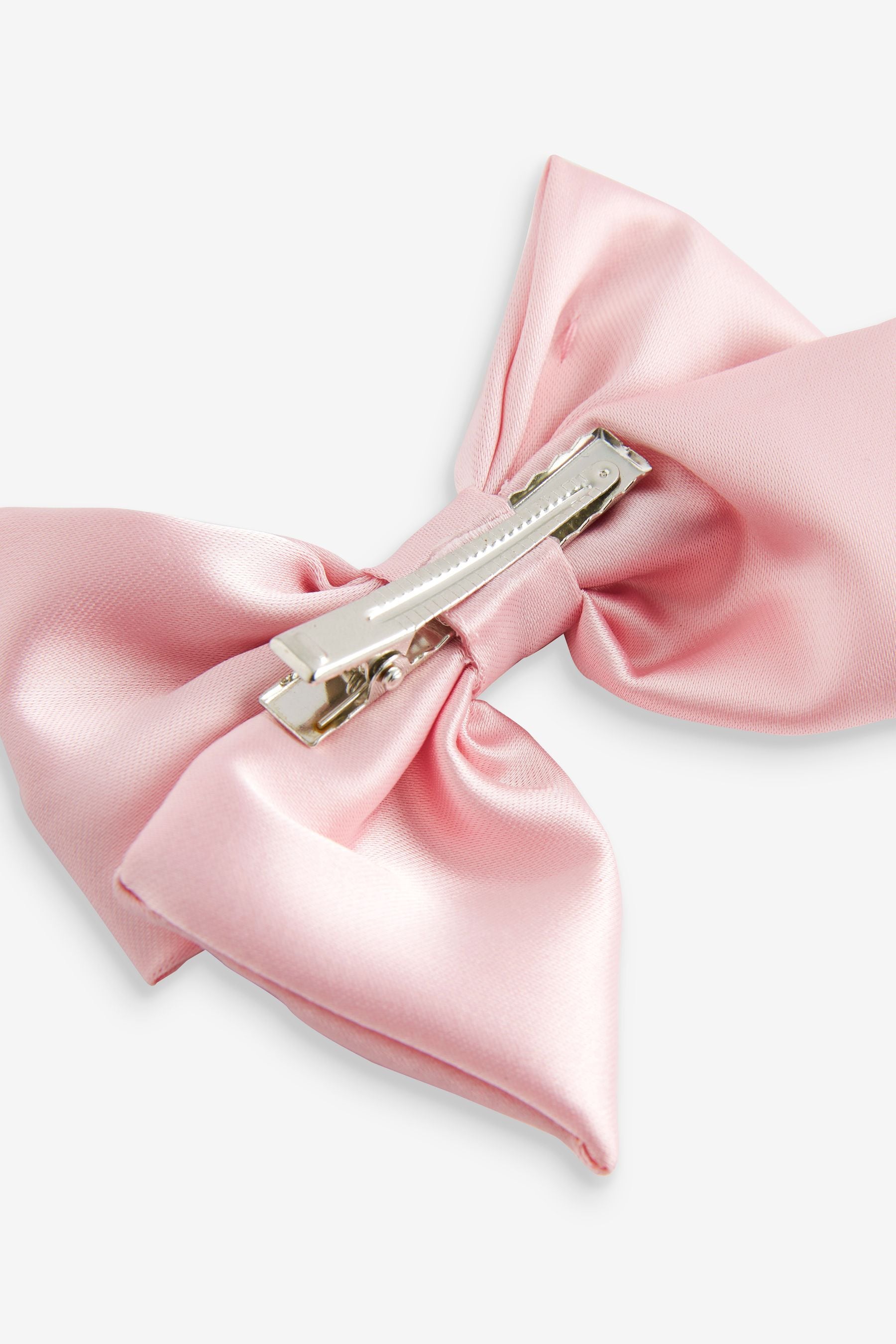 Pink Bow Bead Clip