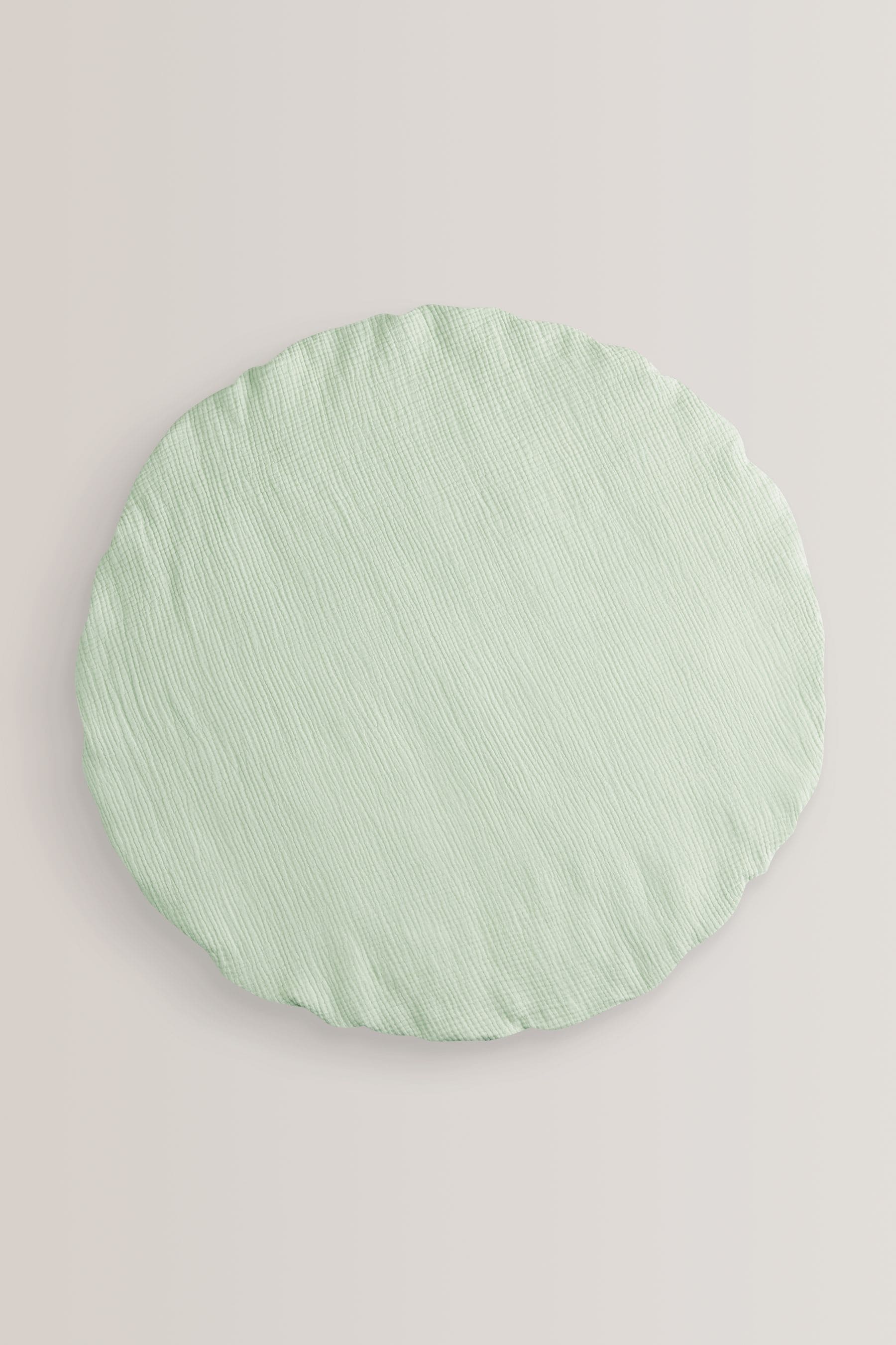 Sage Green Pom Baby Mat