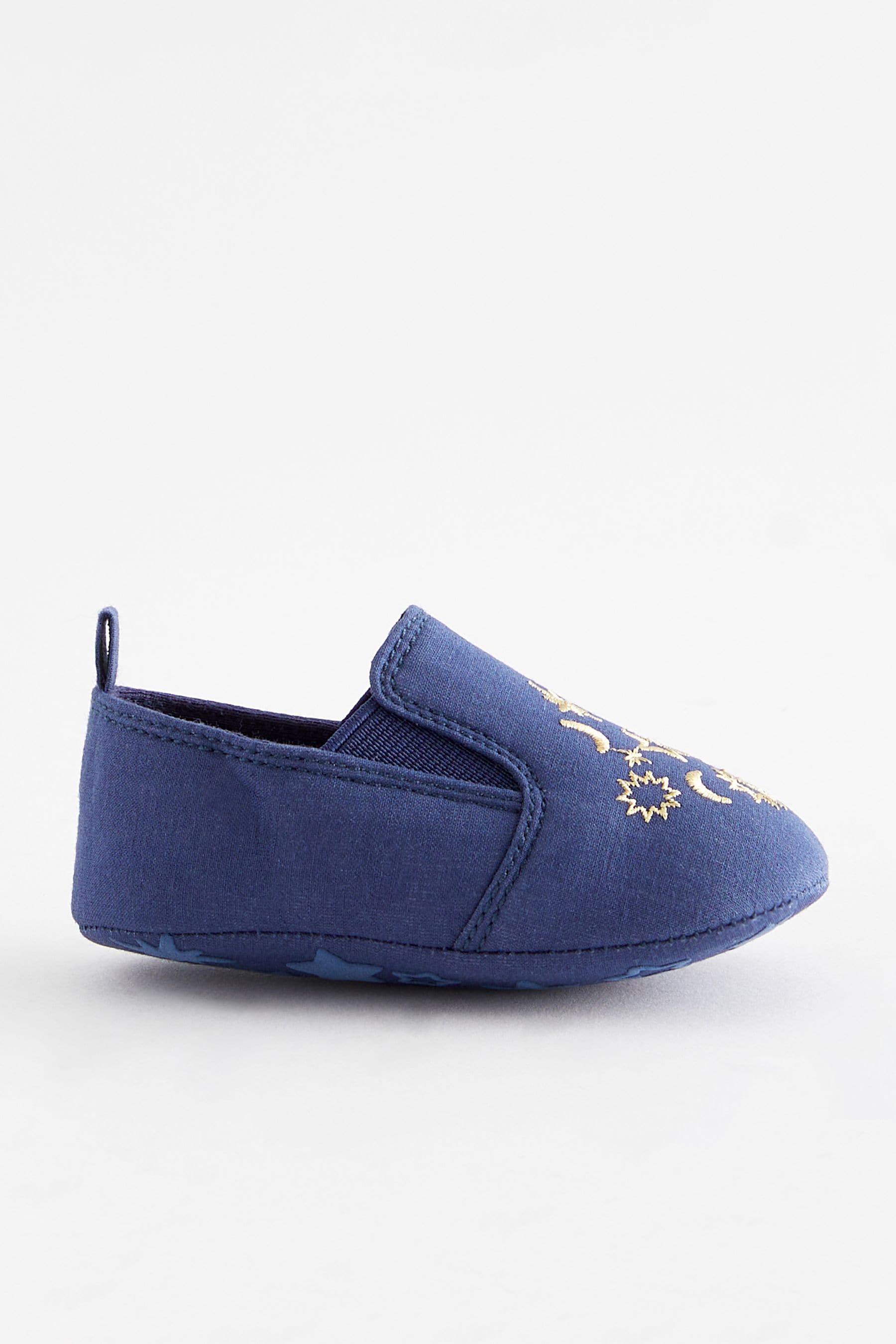 Navy Occasion Baby Shoes (0-2mths)