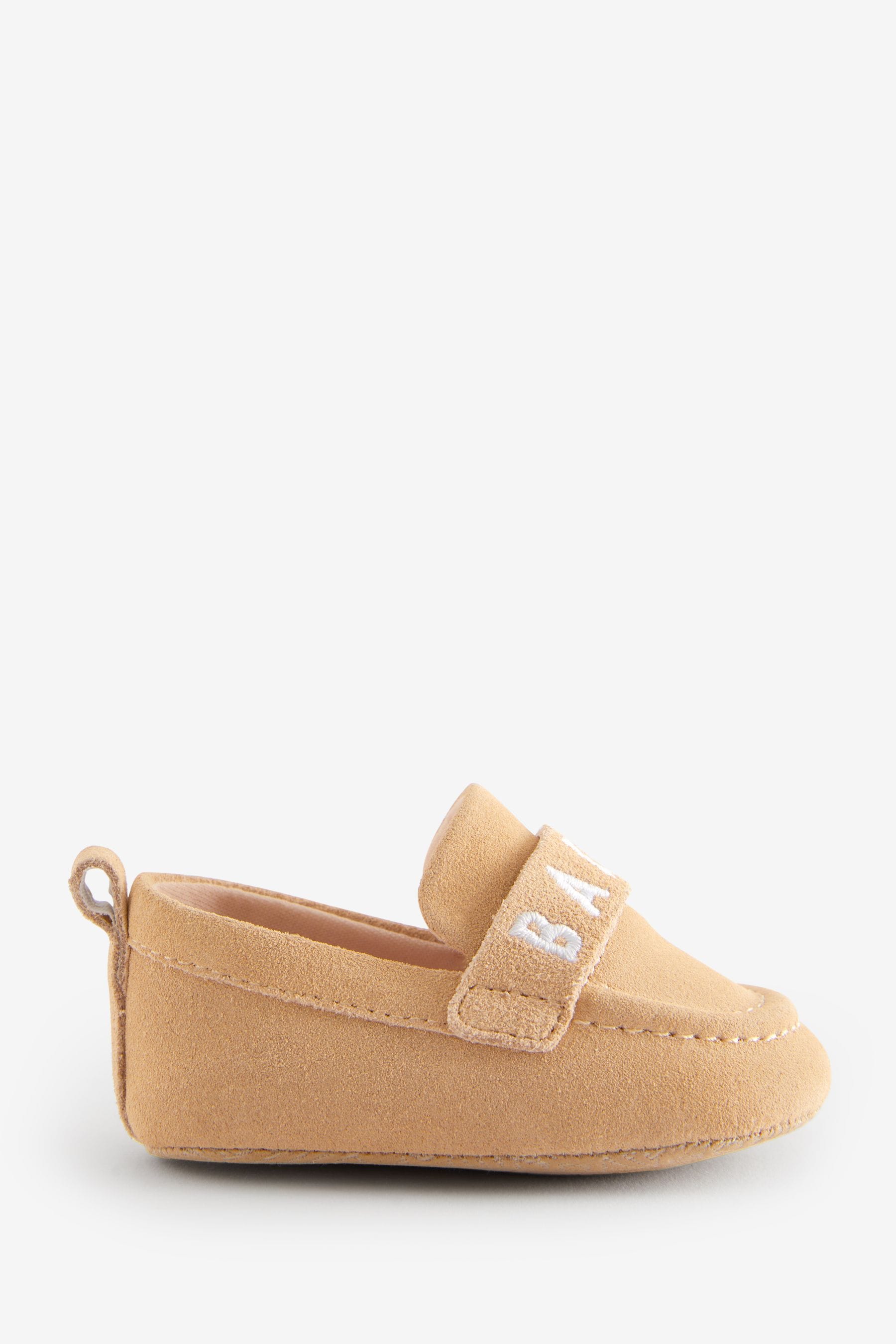 Light Tan Brown Baker by Ted Baker Baby Boys Padders Loafers