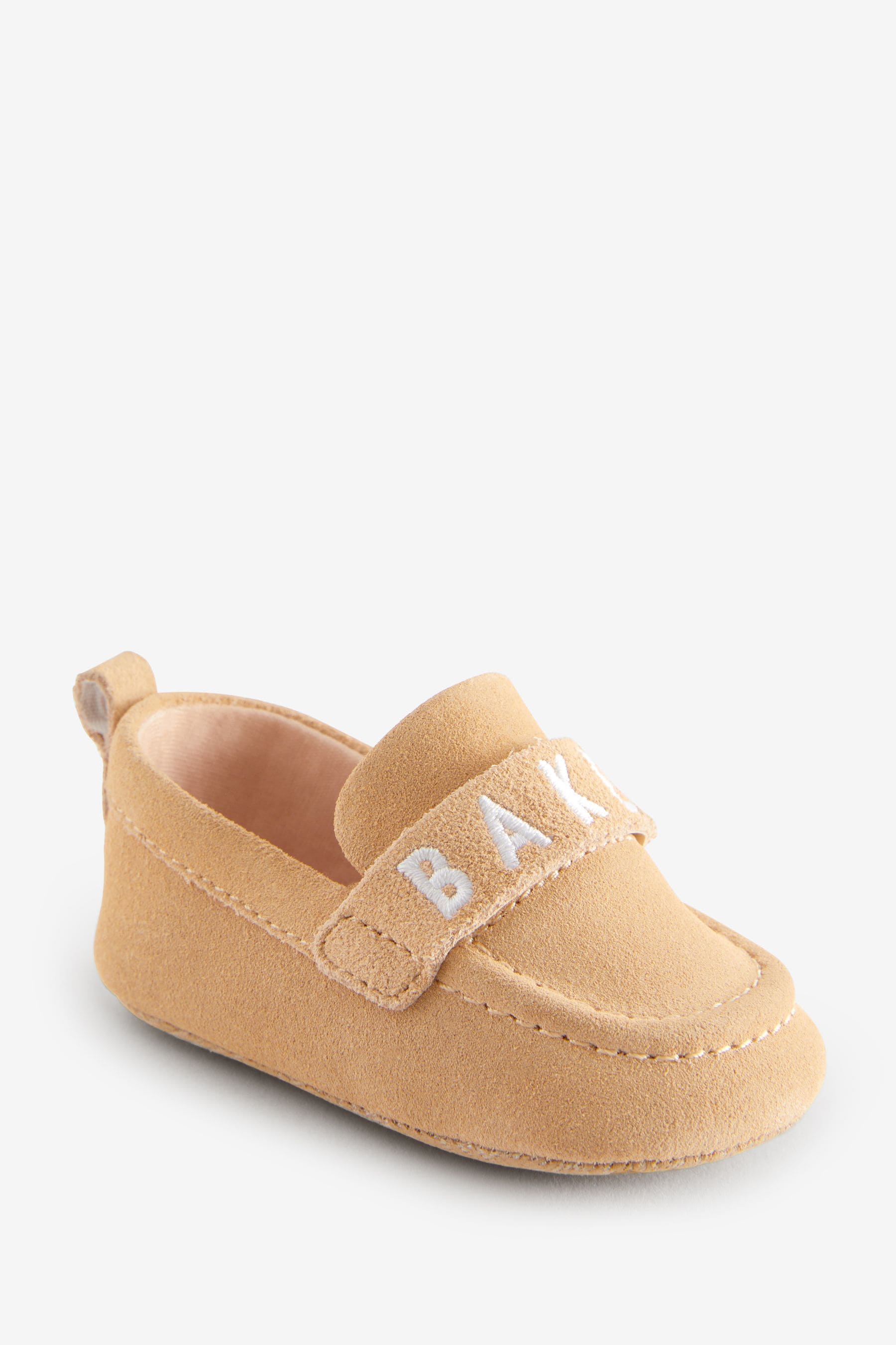 Light Tan Brown Baker by Ted Baker Baby Boys Padders Loafers