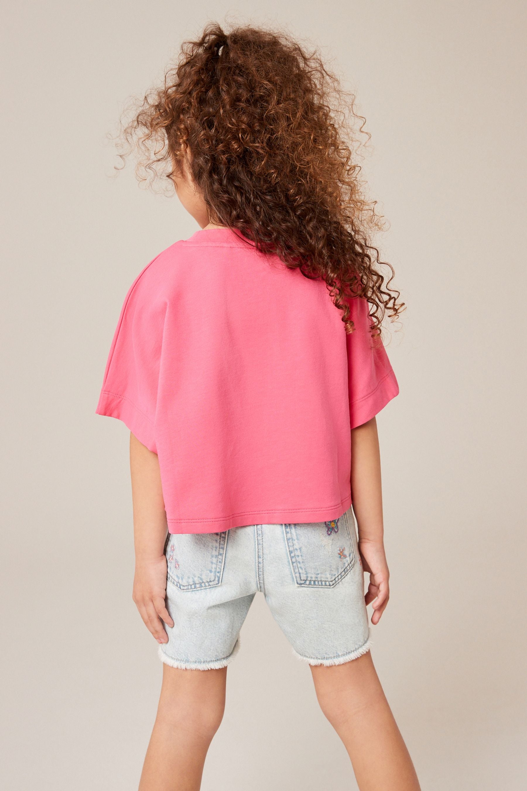 Pink Boxy T-Shirt (3-16yrs)