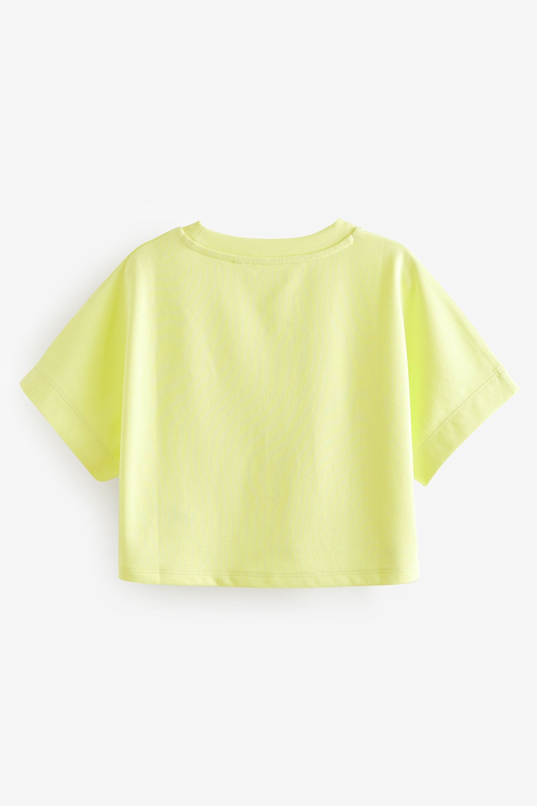 Green Boxy T-Shirt (3-16yrs)