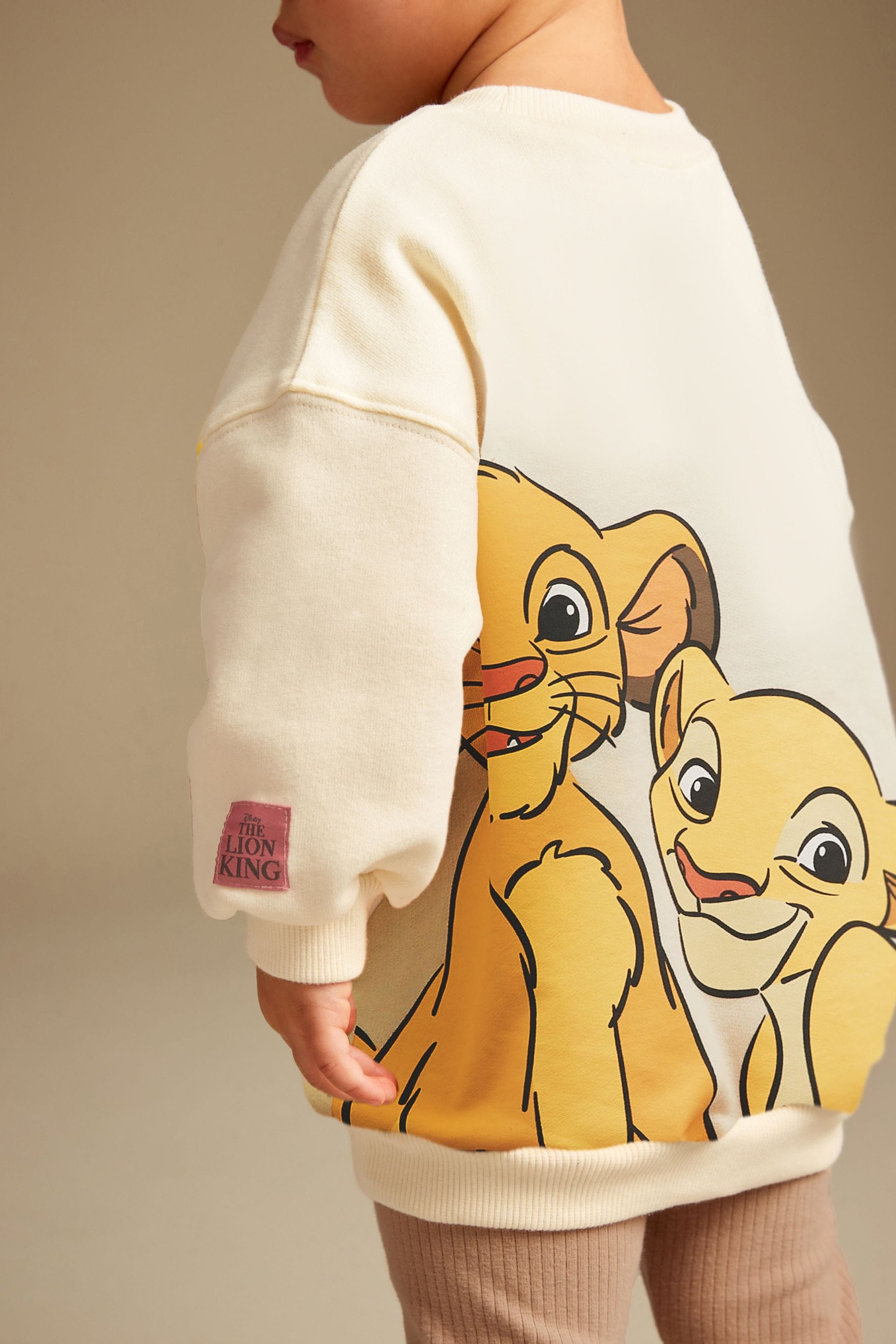 Cream Lion King Sweater And Leggings Set (3mths-7yrs)