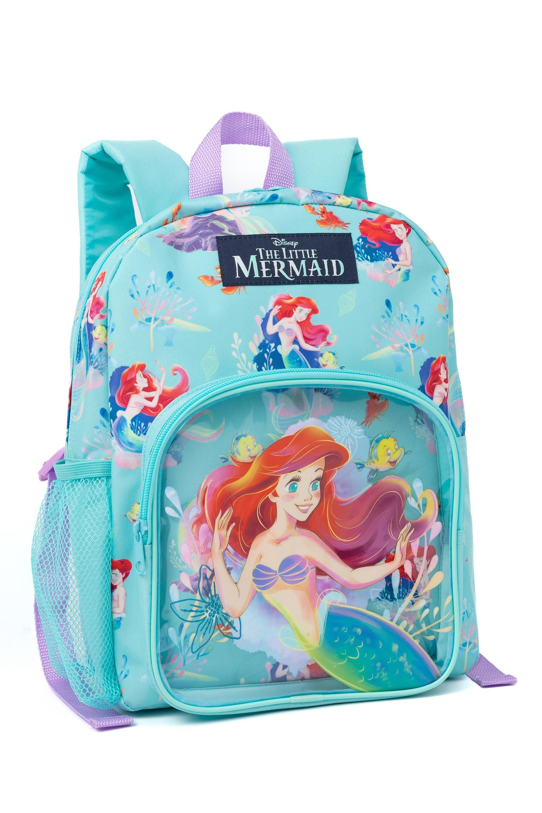 Blue The Little Mermaid Vanilla Underground Disney Single Backpack - Girls