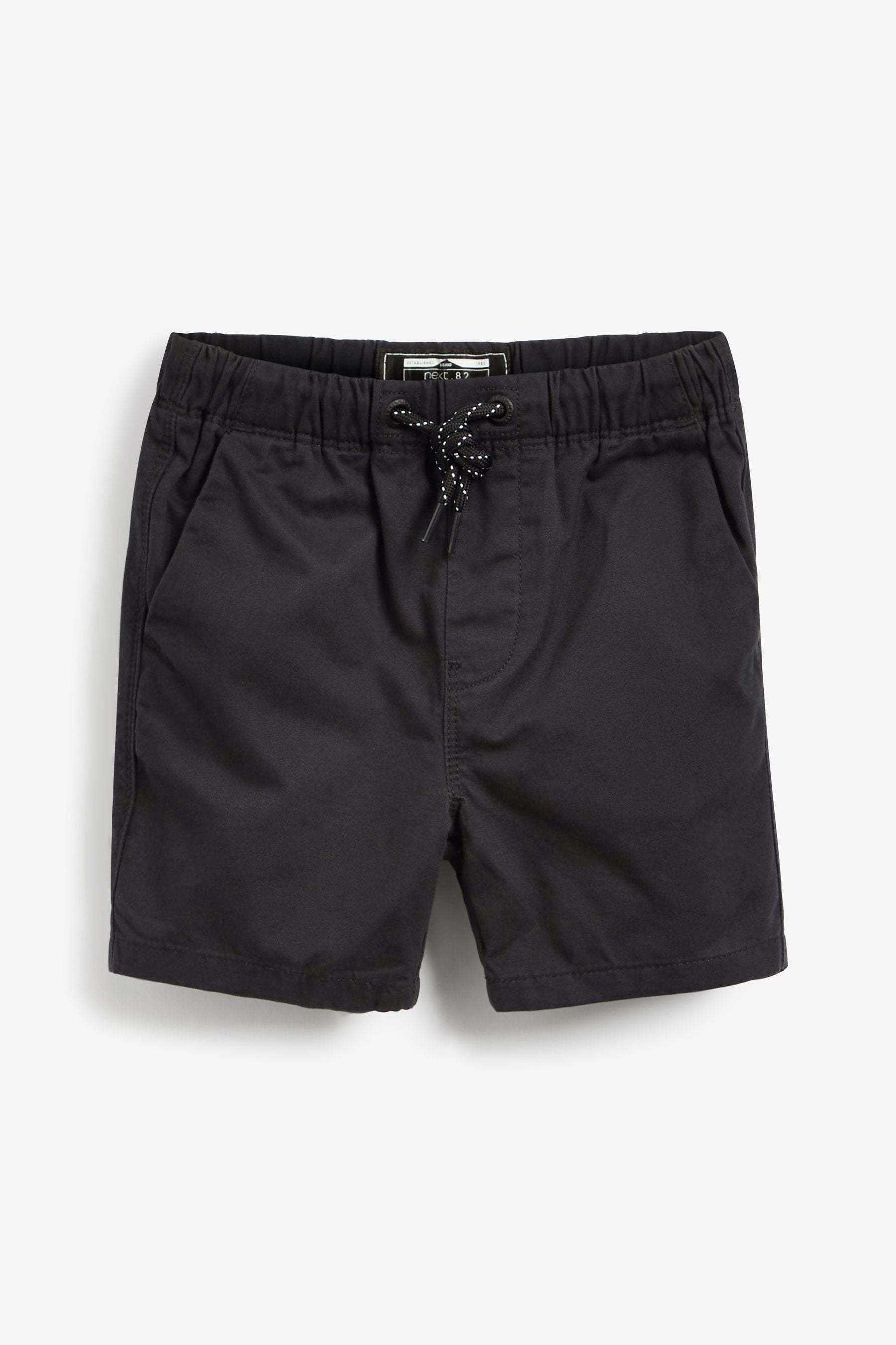 Black Pull-On Shorts (3mths-7yrs)