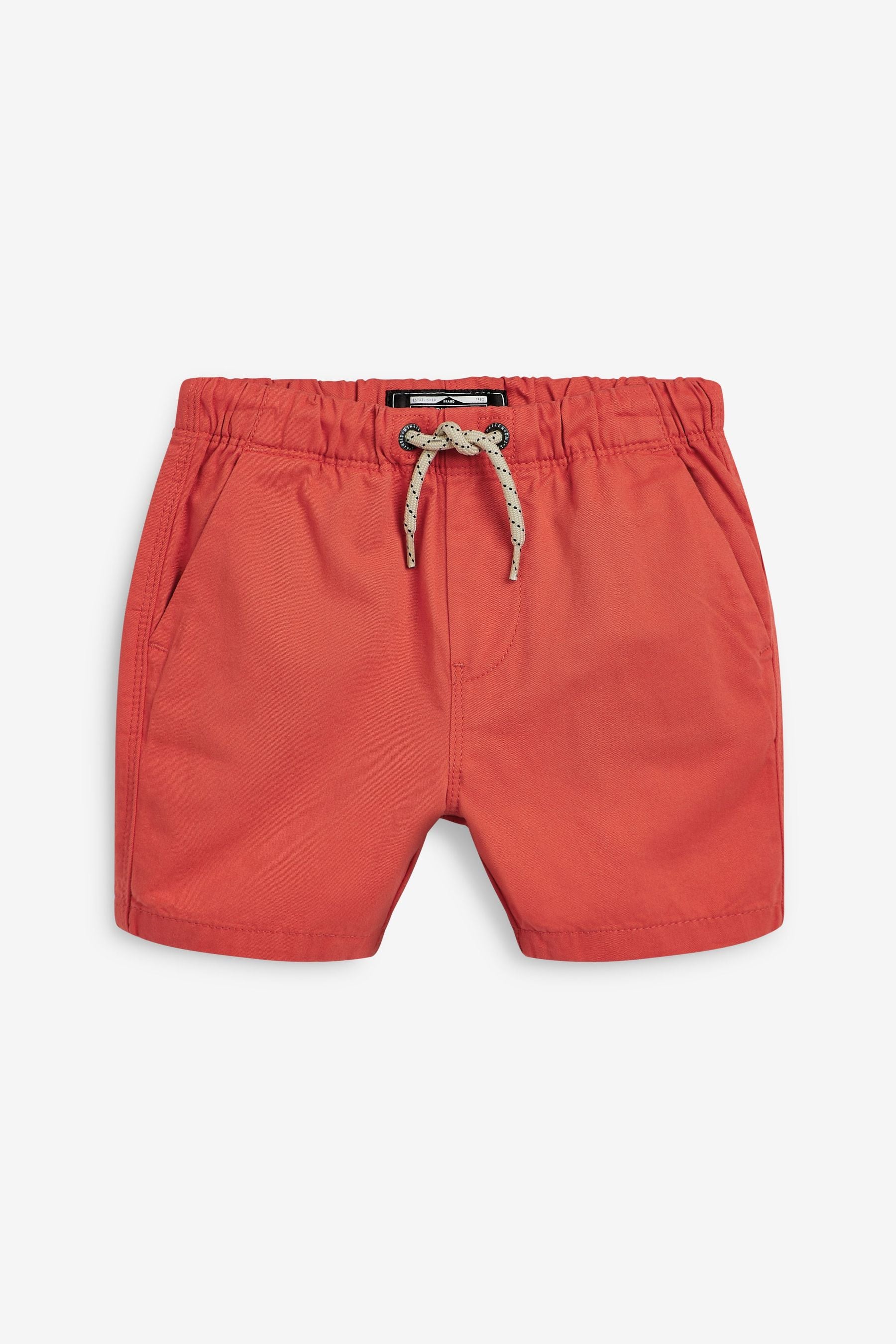 Orange Pull-On Shorts (3mths-7yrs)