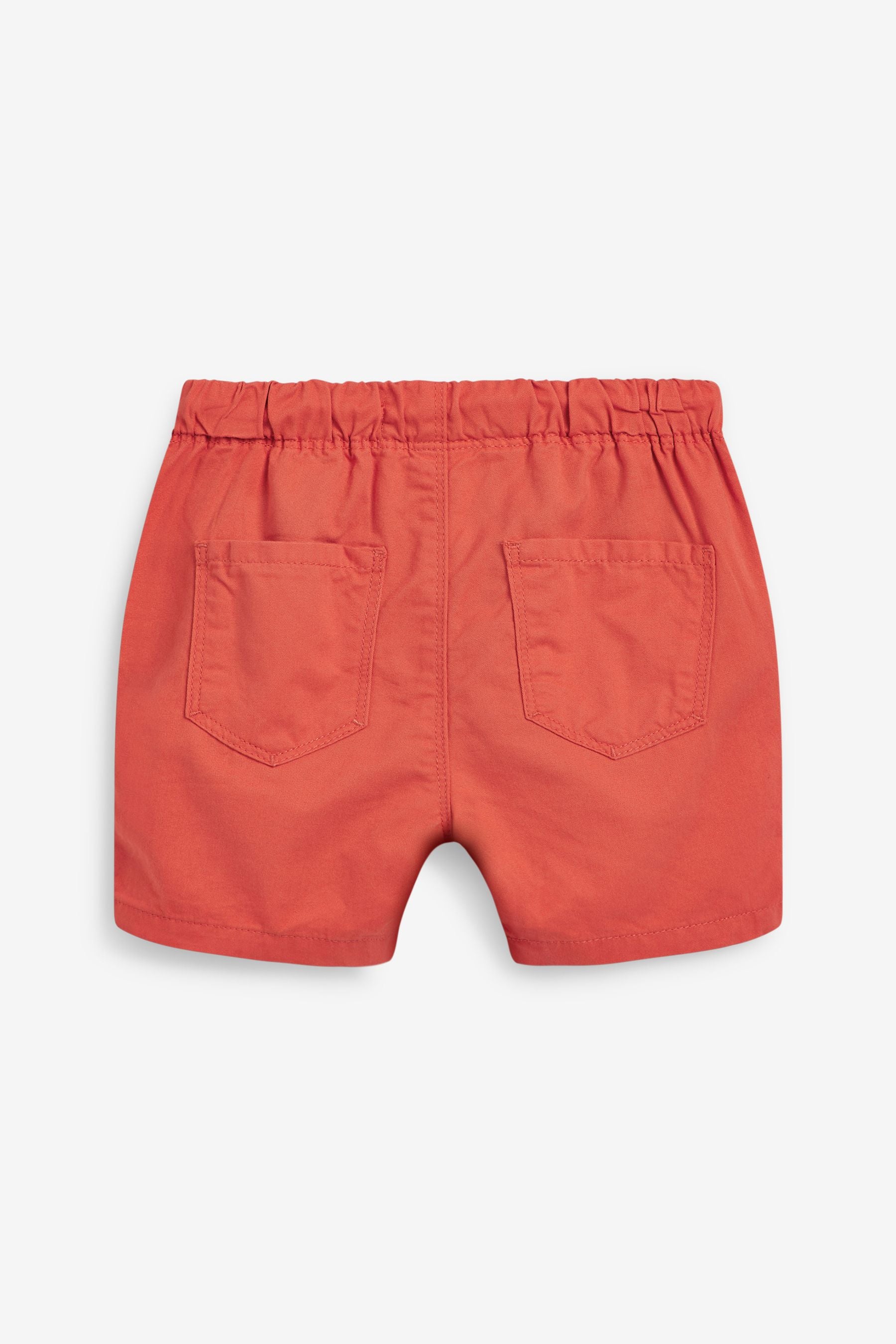 Orange Pull-On Shorts (3mths-7yrs)