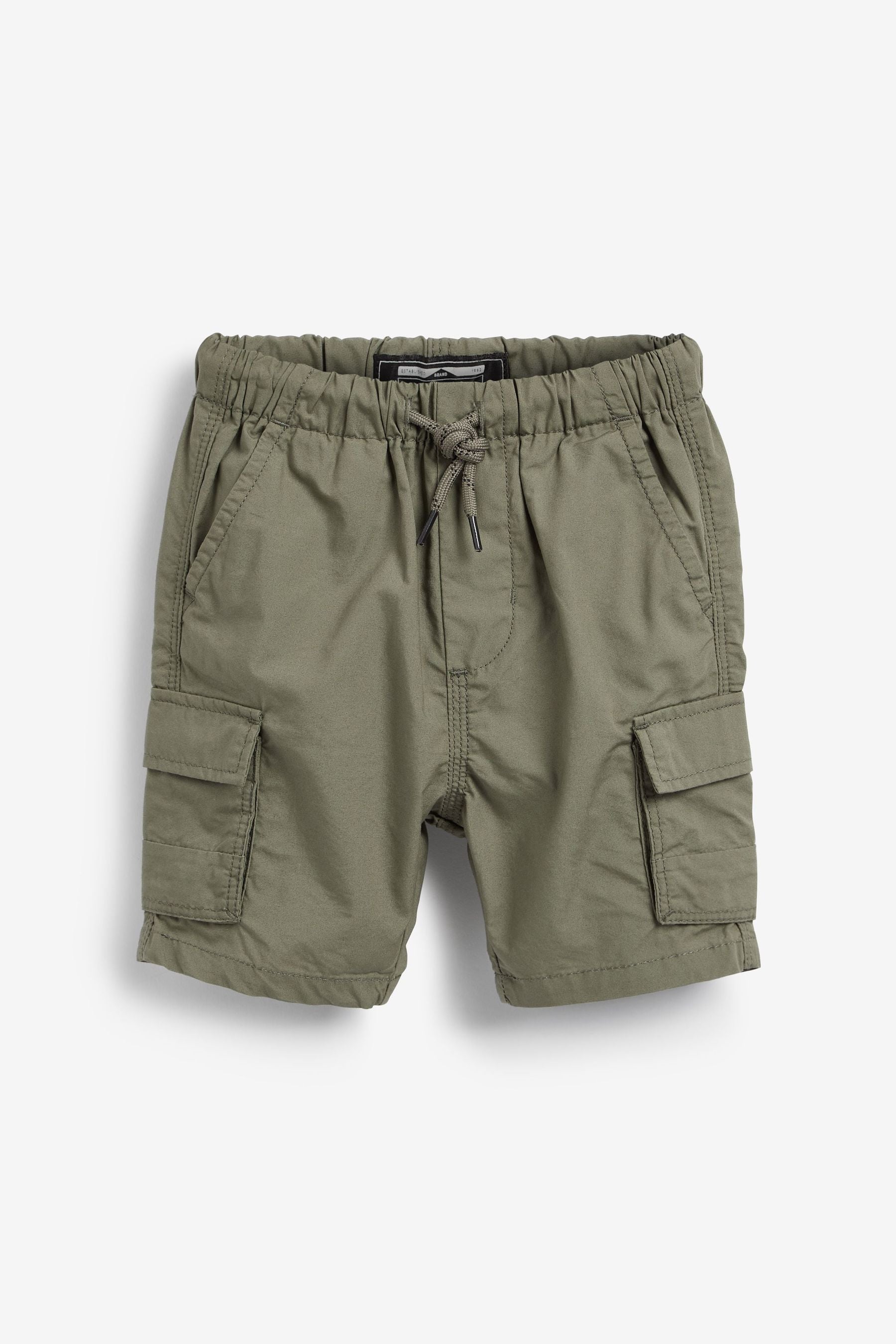 Khaki Green Cargo Shorts (3mths-7yrs)