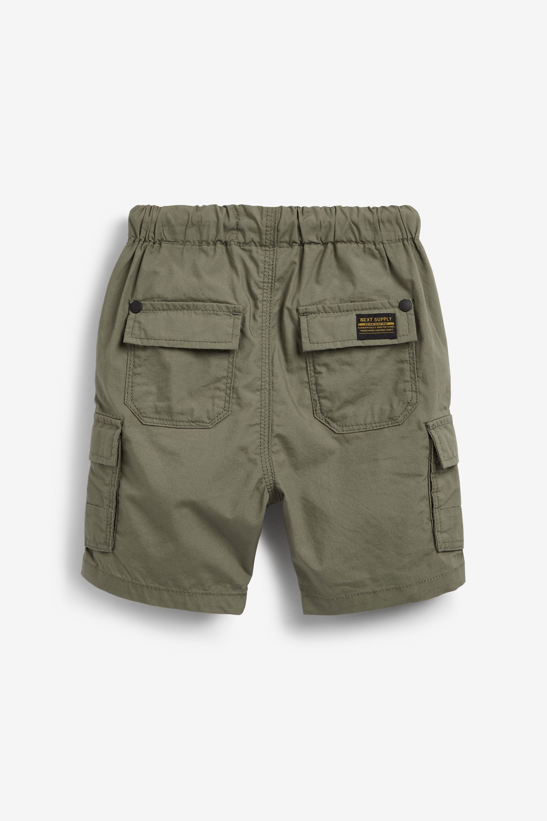 Khaki Green Cargo Shorts (3mths-7yrs)