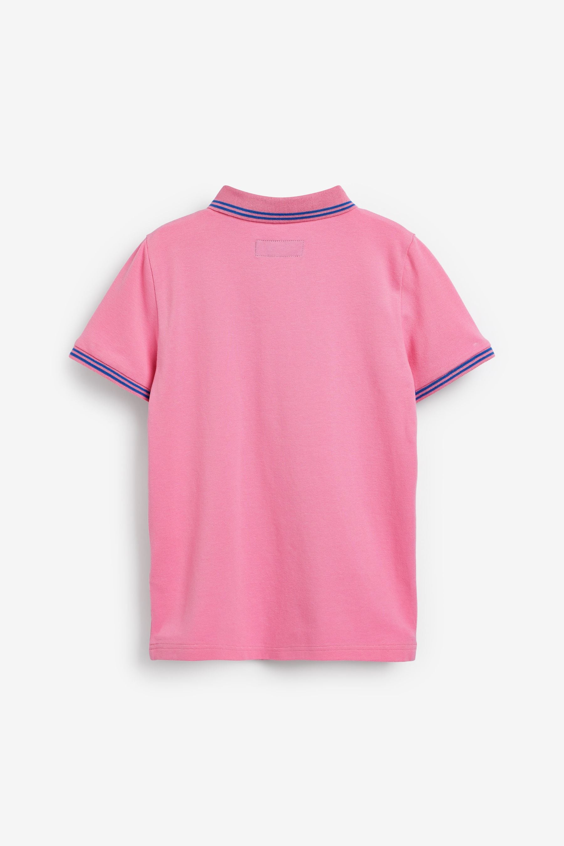 Pink Short Sleeve Polo Shirt (3-16yrs)